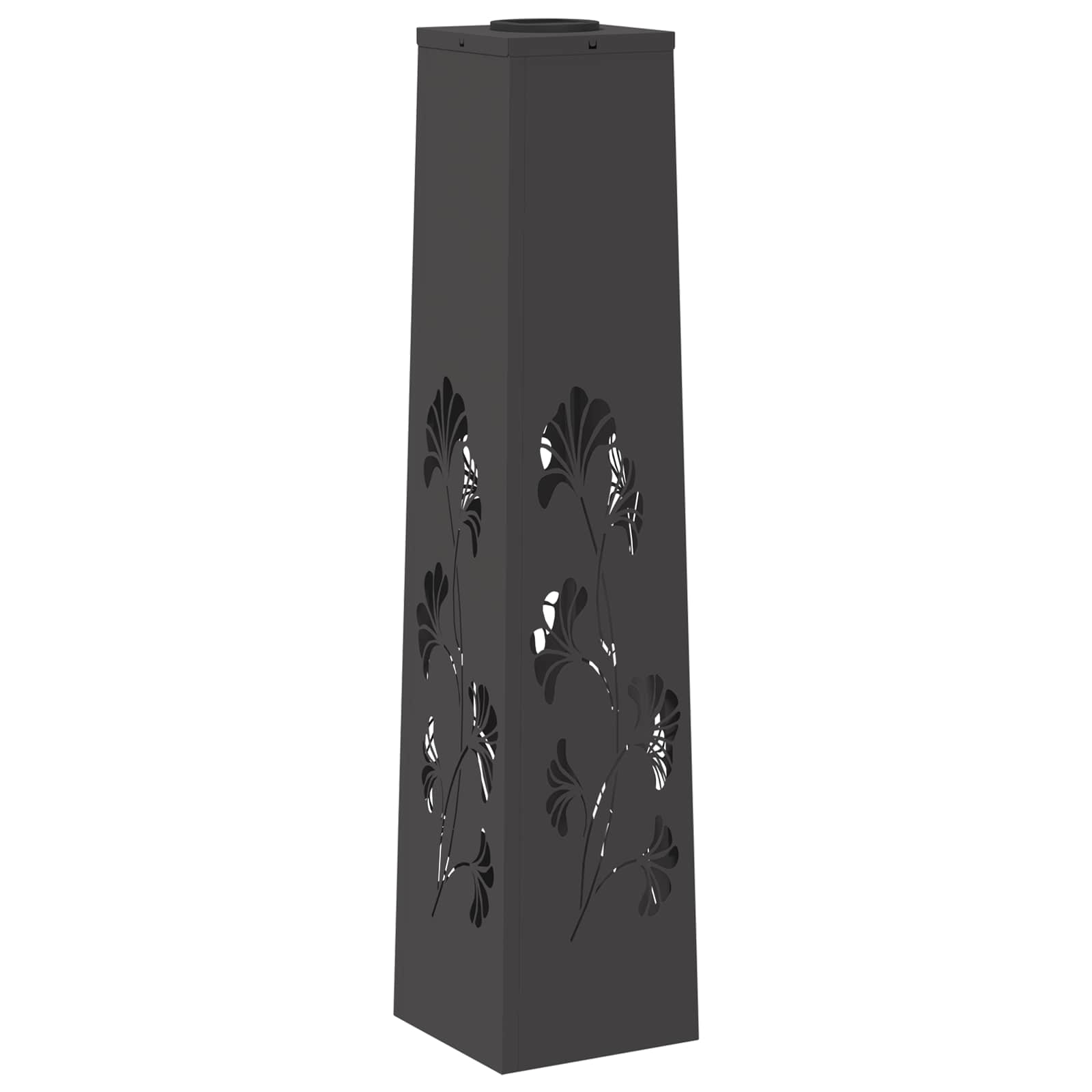 Faro LED solare per sentieri 2 pz Bianco caldo 18 x 18 x 80 cm