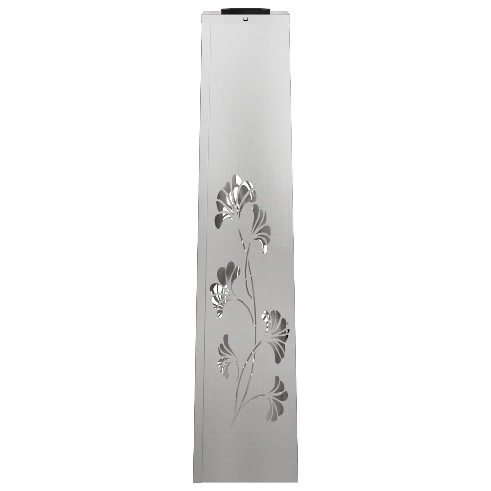 Faro LED solare per sentieri 2 pz Bianco caldo 18 x 18 x 80 cm