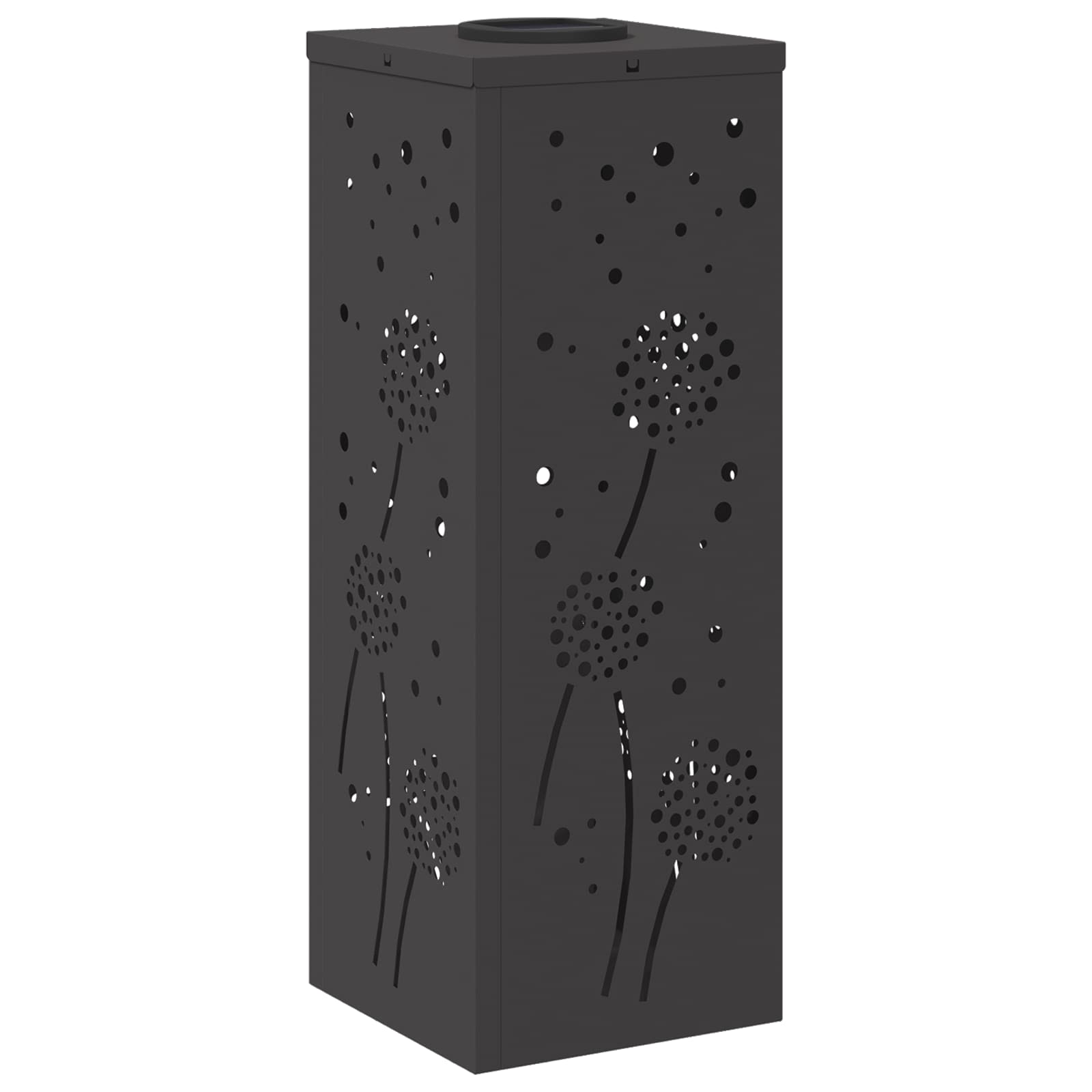 Faro LED solare per sentieri 2 pz Bianco caldo 18 x 18 x 50 cm