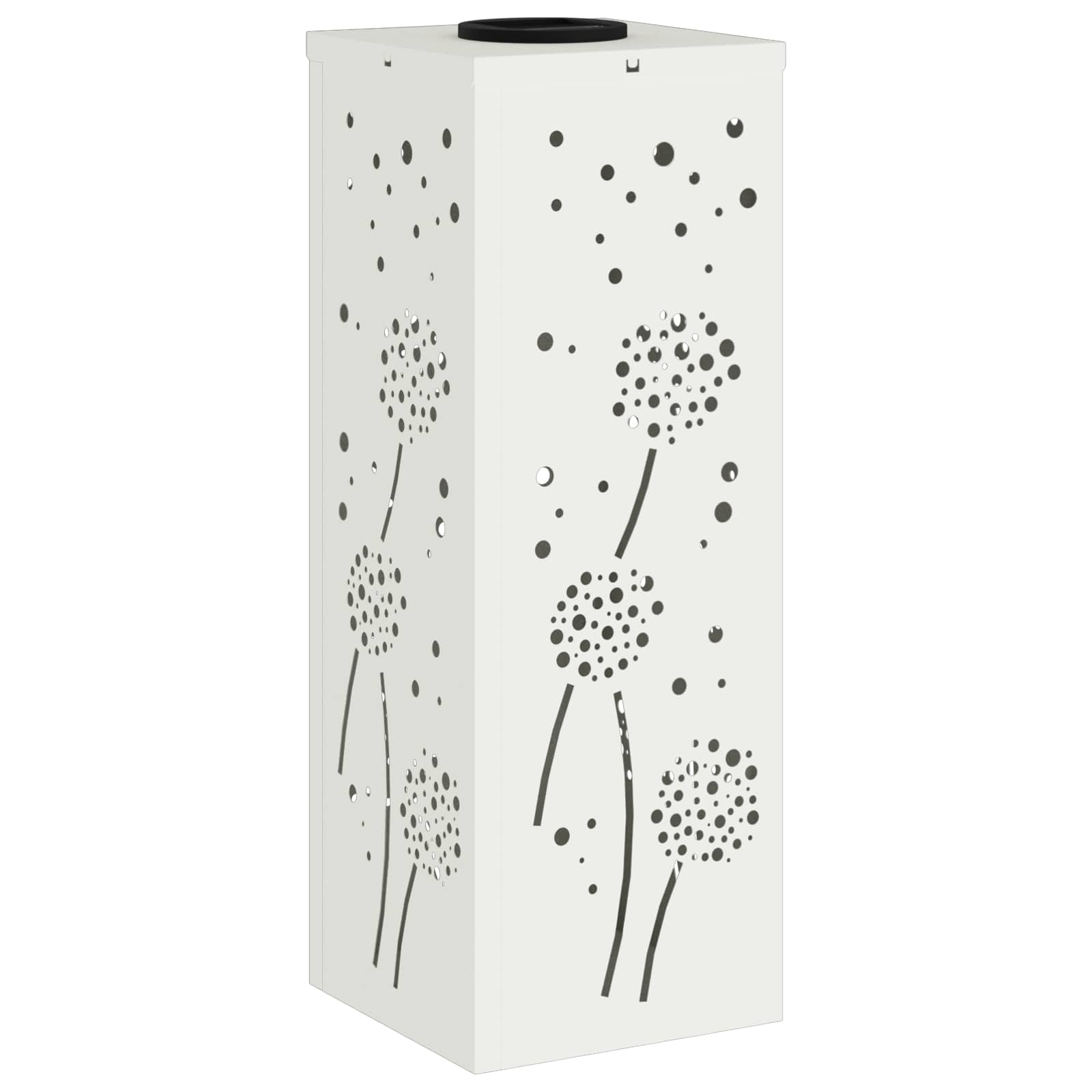 Faro LED solare per sentieri 2 pz Bianco caldo 18 x 18 x 50 cm