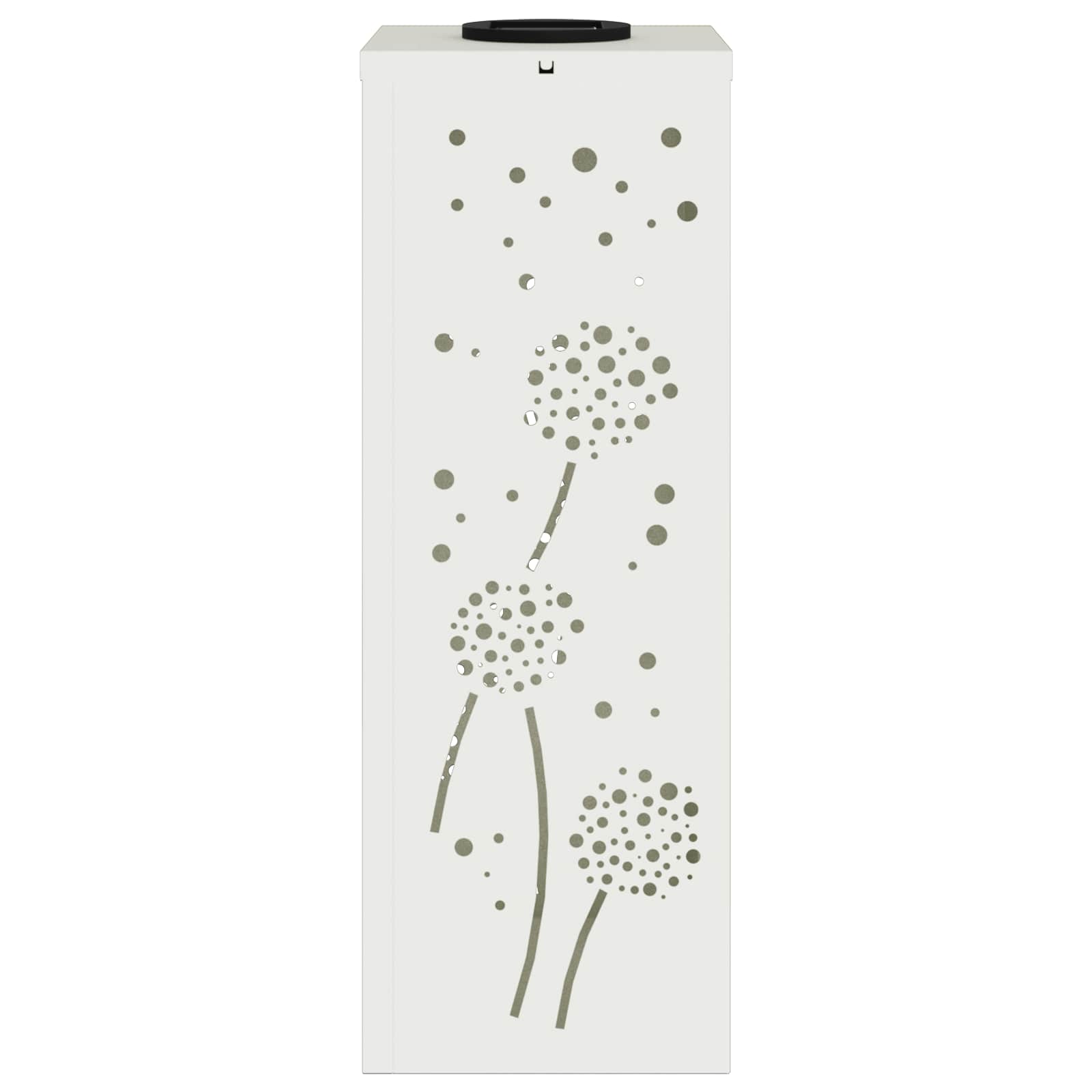 Faro LED solare per sentieri 2 pz Bianco caldo 18 x 18 x 50 cm