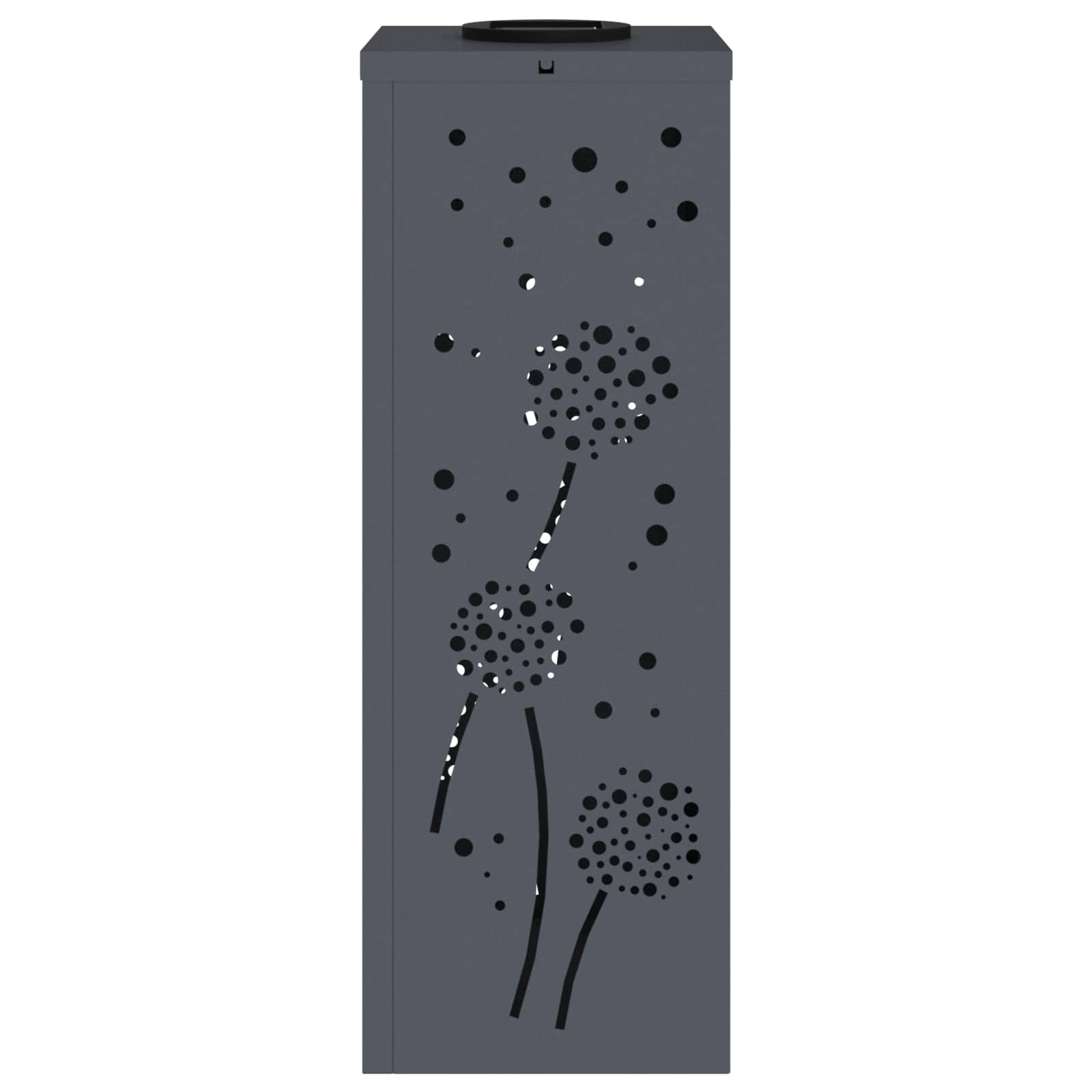 Faro LED solare per sentieri 2 pz Bianco caldo 18 x 18 x 50 cm