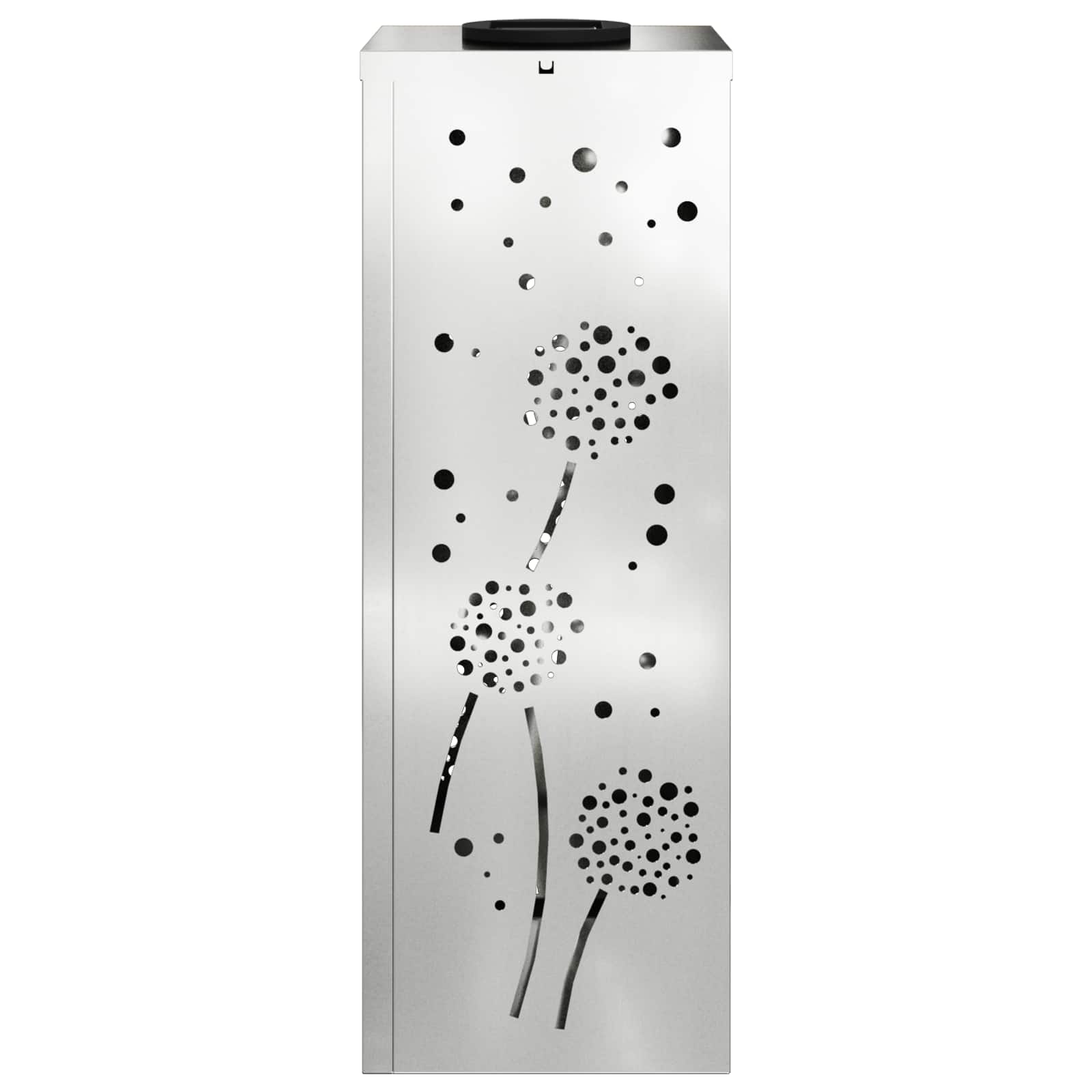 Faro LED solare per sentieri 2 pz Bianco caldo 18 x 18 x 50 cm