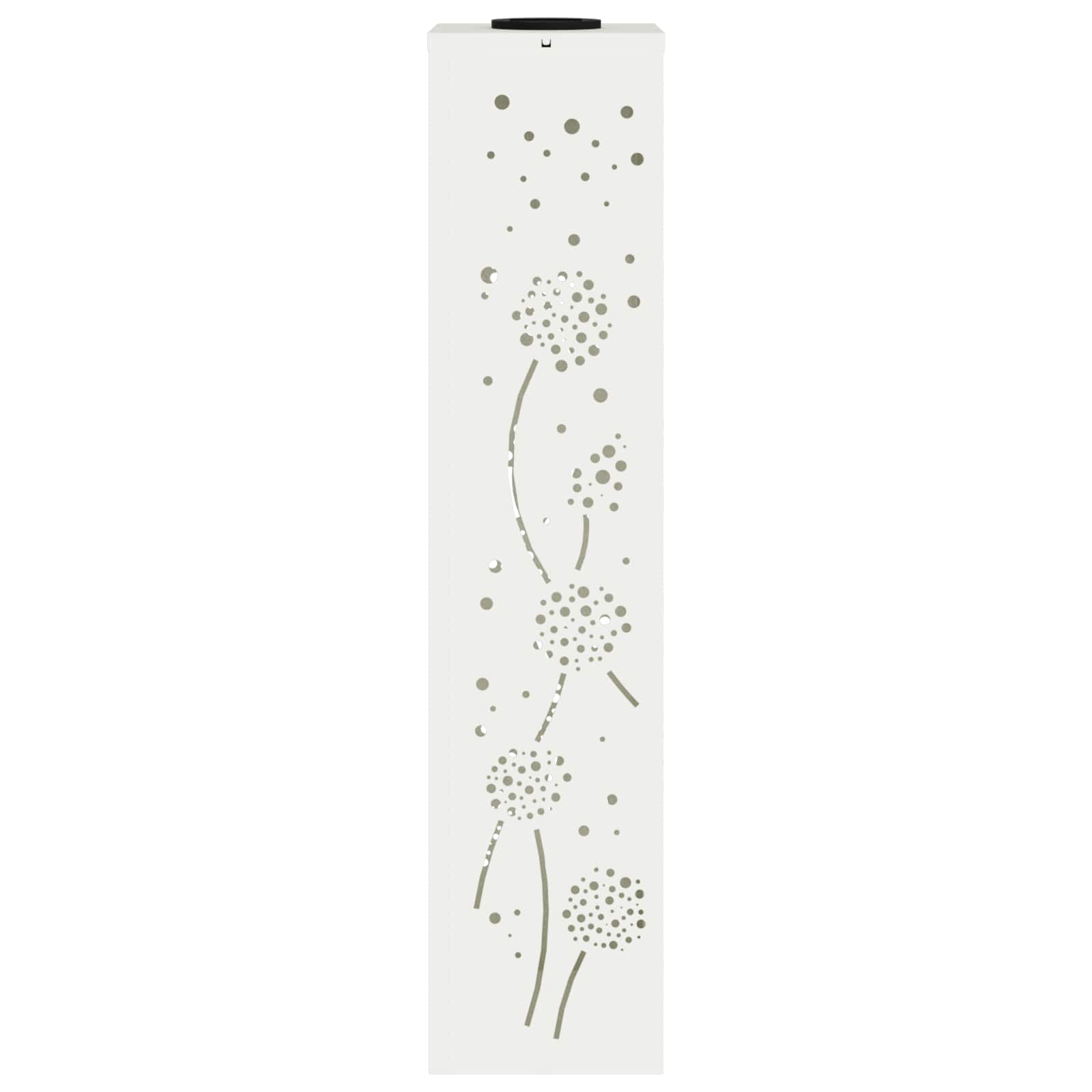 Faro LED solare per sentieri 2 pz Bianco caldo 18 x 18 x 80 cm