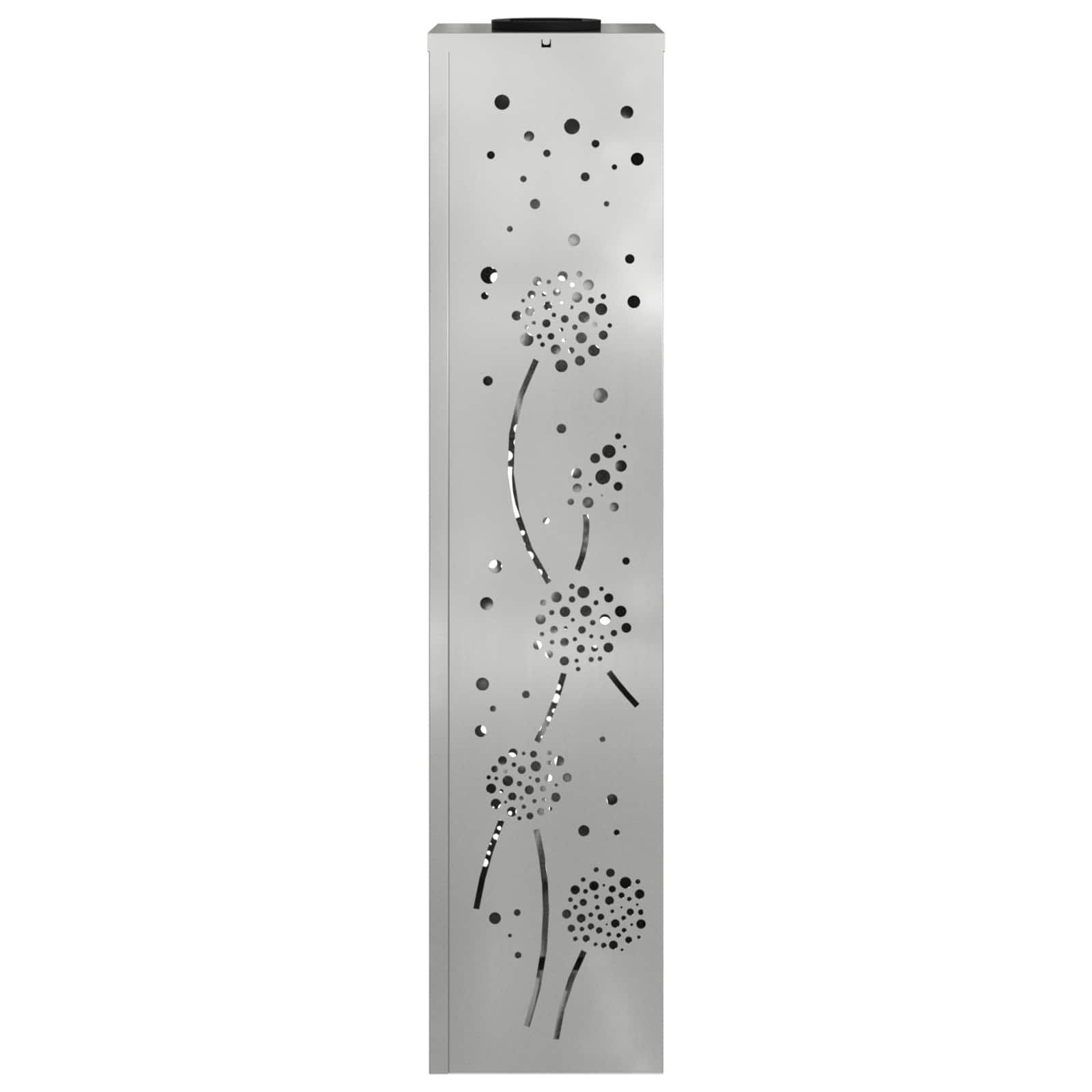 Faro LED solare per sentieri 2 pz Bianco caldo 18 x 18 x 80 cm