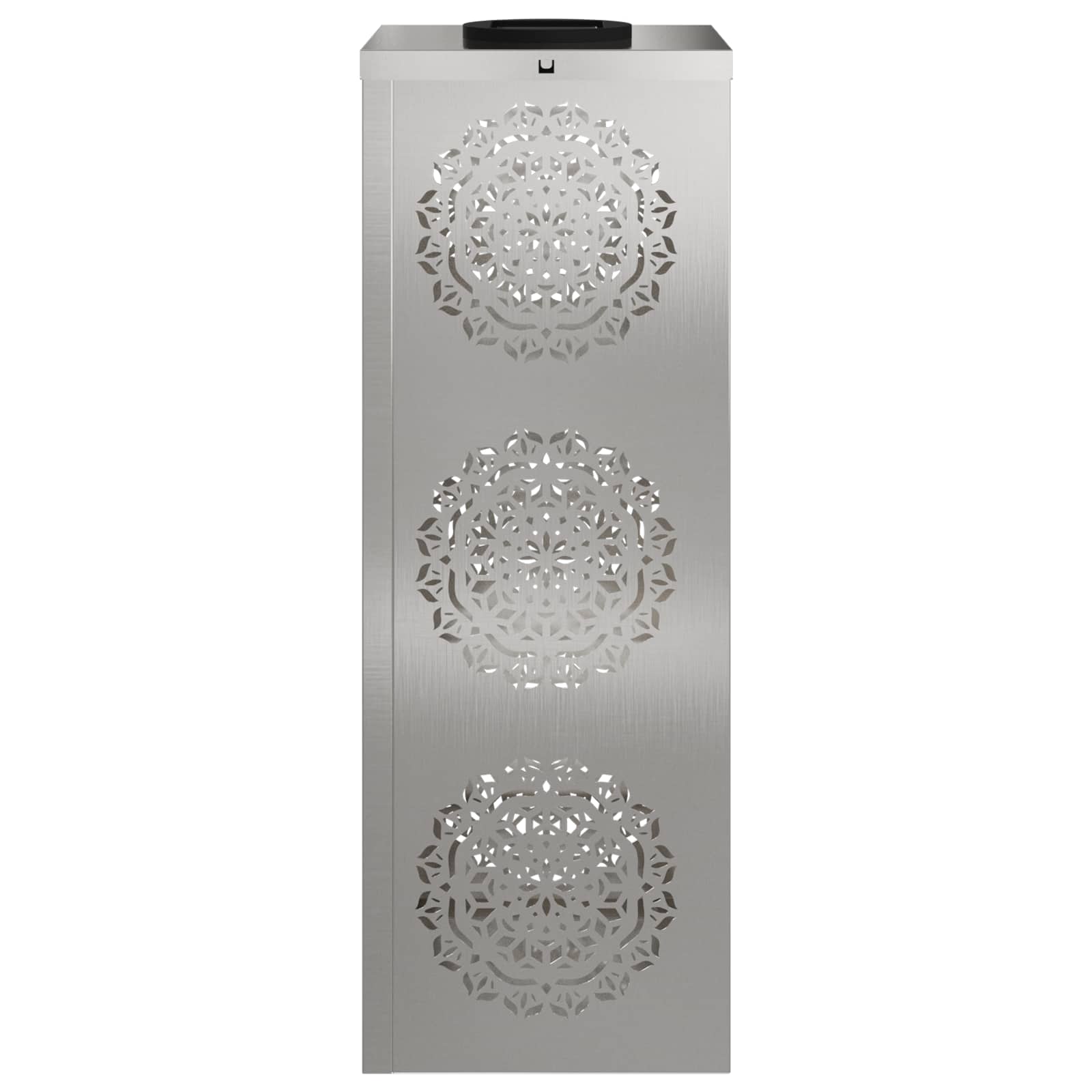 Faro LED solare per sentieri 2 pz Bianco caldo 18 x 18 x 50 cm