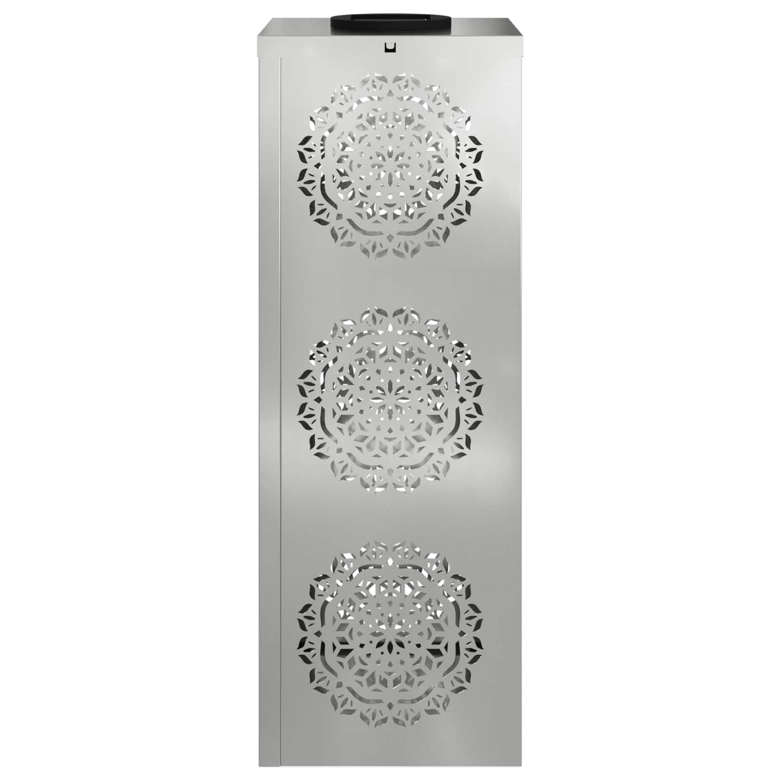 Faro LED solare per sentieri 2 pz Bianco caldo 18 x 18 x 50 cm
