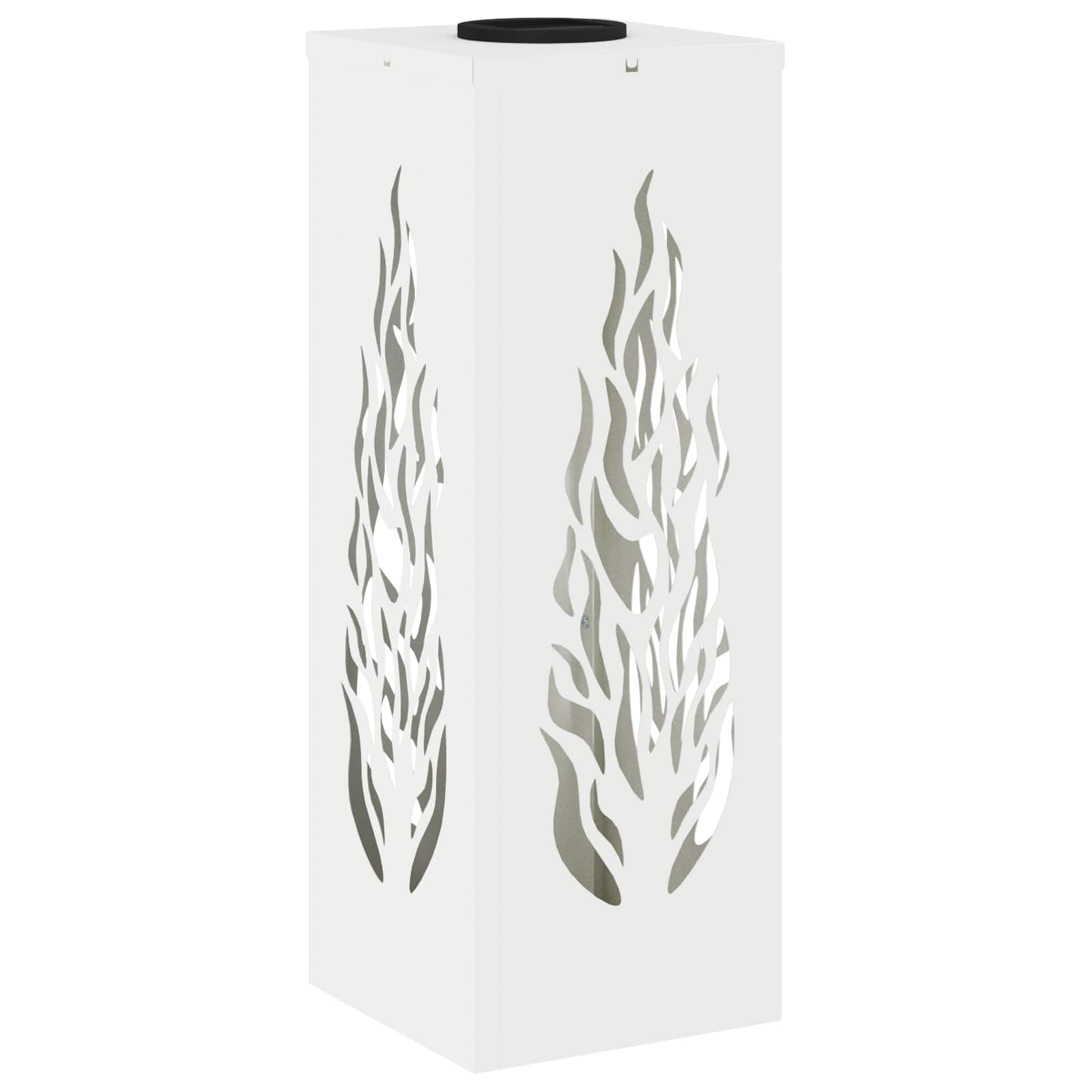 Faro LED solare per sentieri 2 pz Bianco caldo 18 x 18 x 50 cm