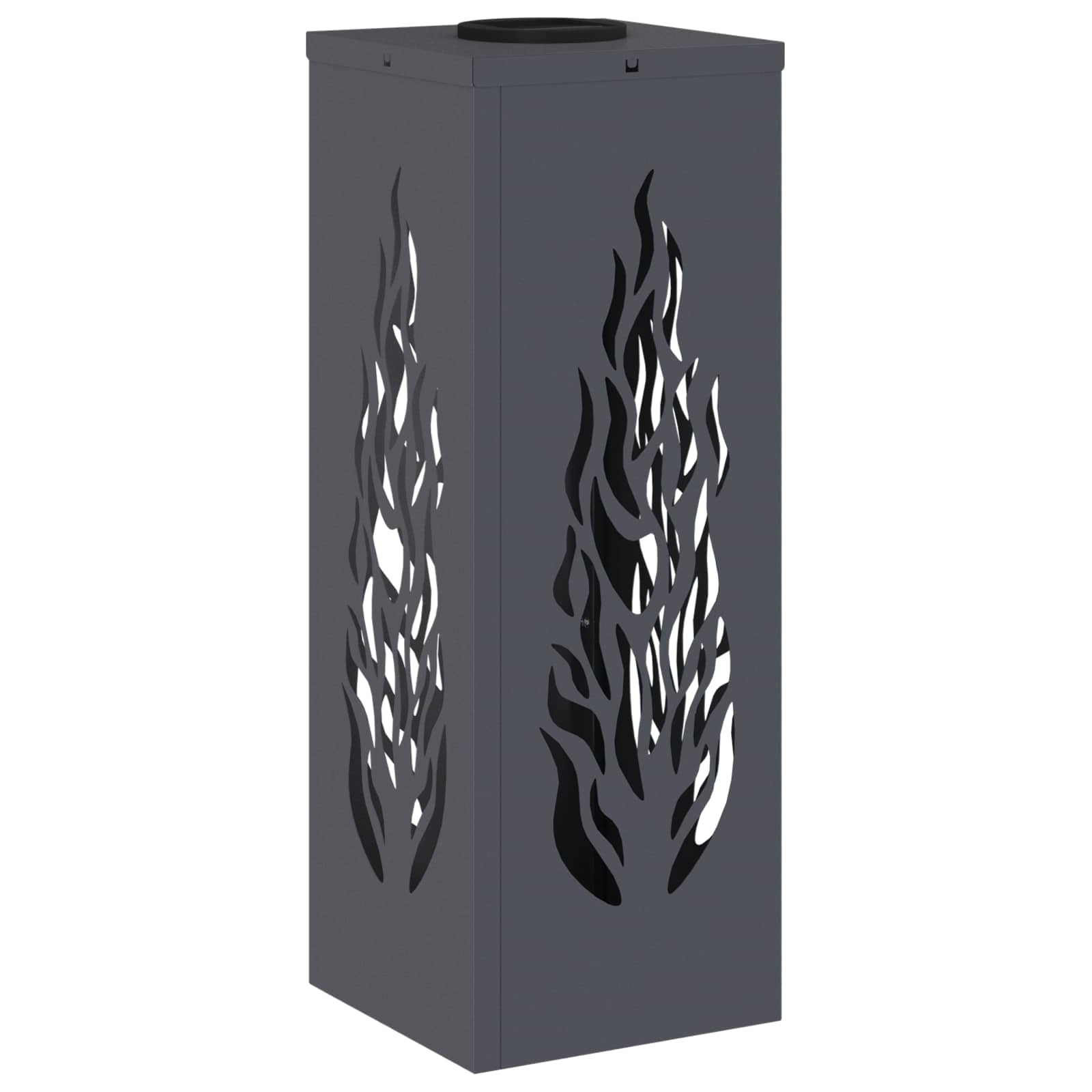 Faro LED solare per sentieri 2 pz Bianco caldo 18 x 18 x 50 cm