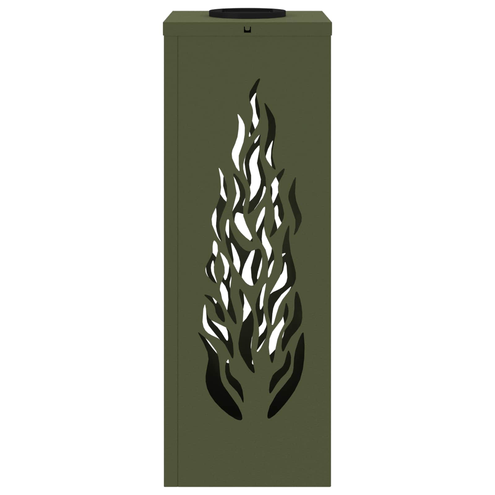 Faro LED solare per sentieri 2 pz Bianco caldo 18 x 18 x 50 cm