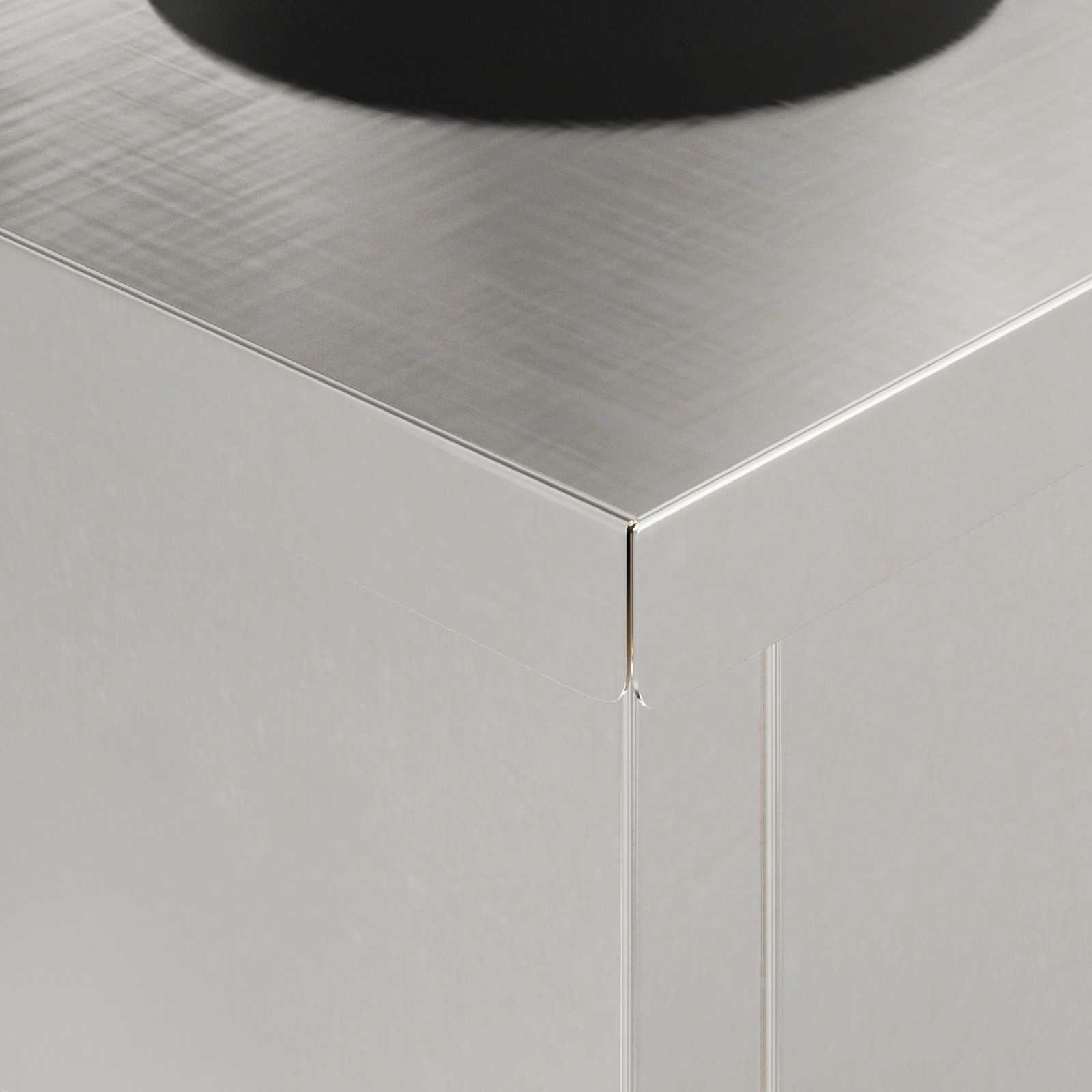 Faro LED solare per sentieri 2 pz Bianco caldo 18 x 18 x 50 cm