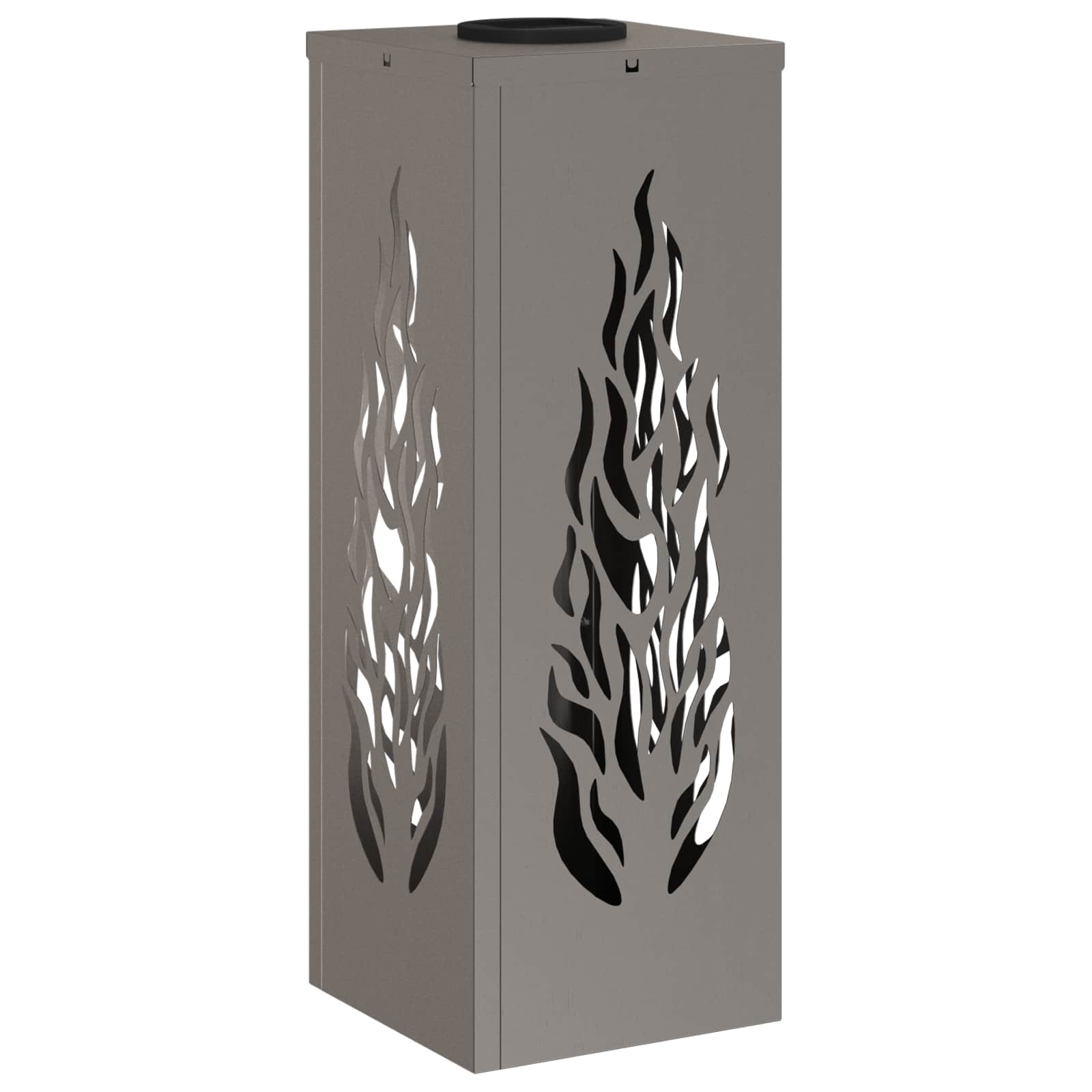 Faro LED solare per sentieri 2 pz Bianco caldo 18 x 18 x 50 cm