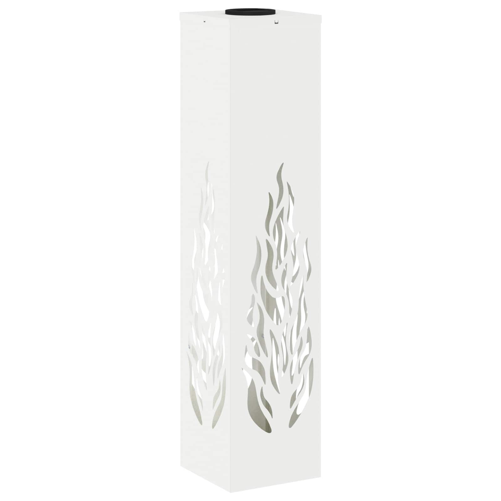 Faro LED solare per sentieri 2 pz Bianco caldo 18 x 18 x 80 cm