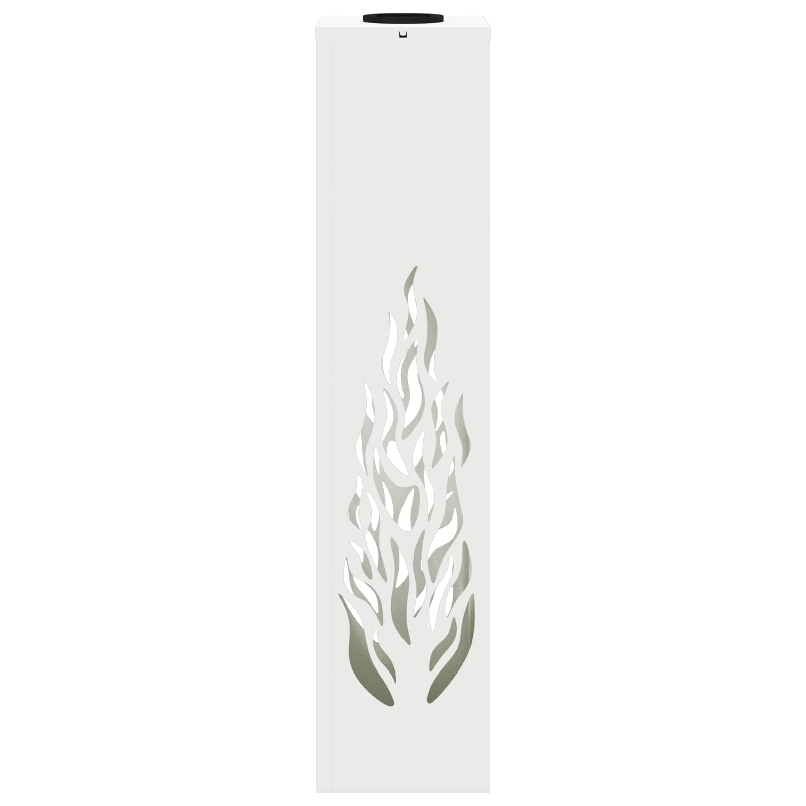 Faro LED solare per sentieri 2 pz Bianco caldo 18 x 18 x 80 cm