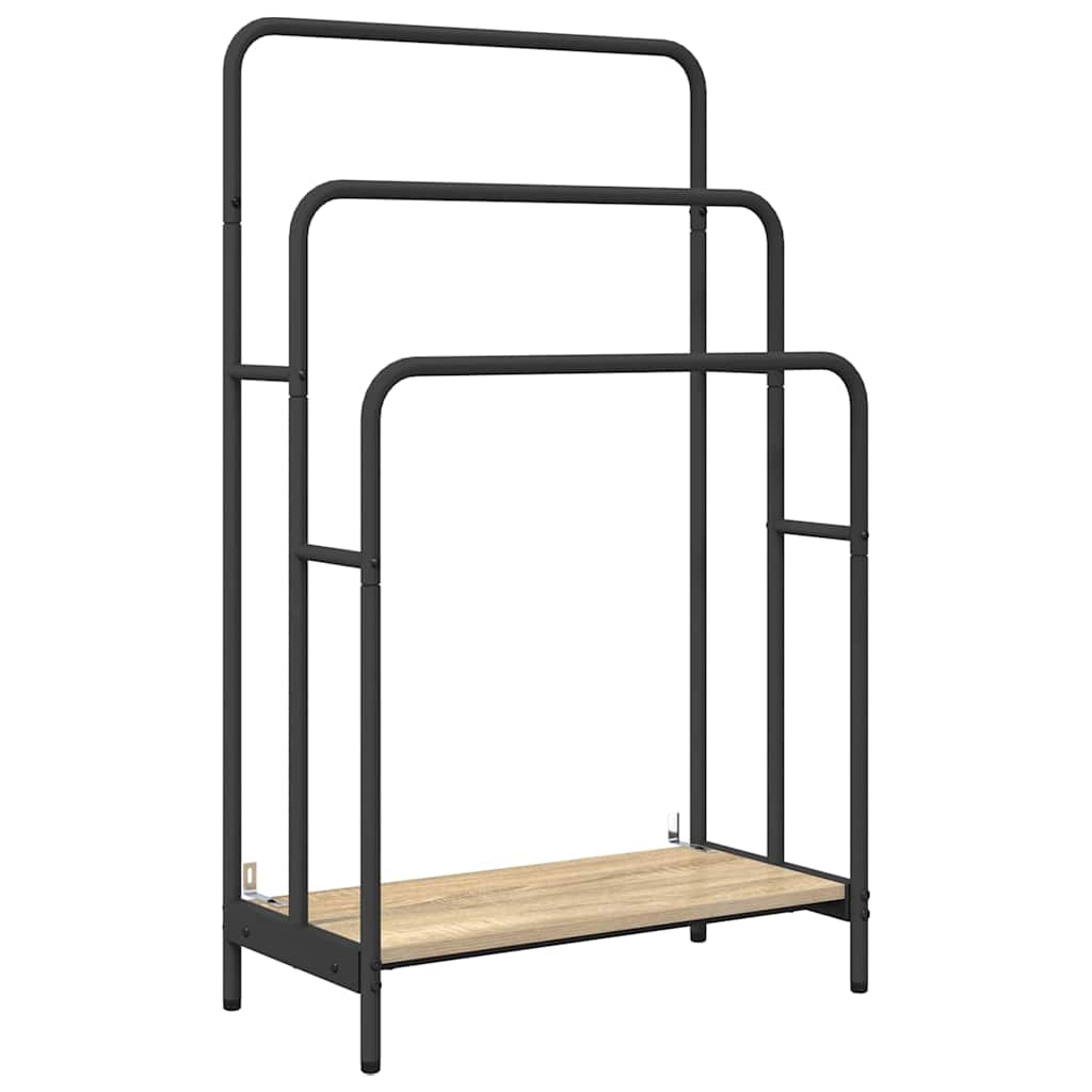 Appendiabiti con lo scaffale Rovere Sonoma 60 x 30 x 100,5 cm