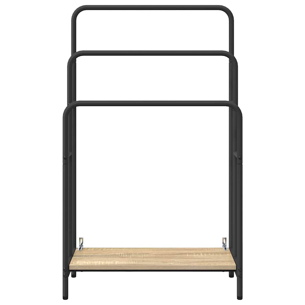 Appendiabiti con lo scaffale Rovere Sonoma 60 x 30 x 100,5 cm