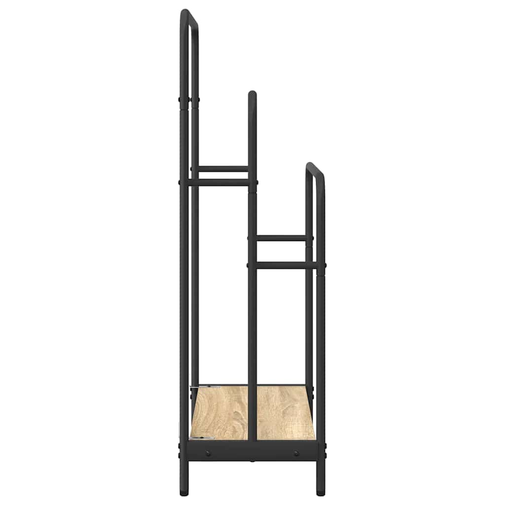 Appendiabiti con lo scaffale Rovere Sonoma 60 x 30 x 100,5 cm