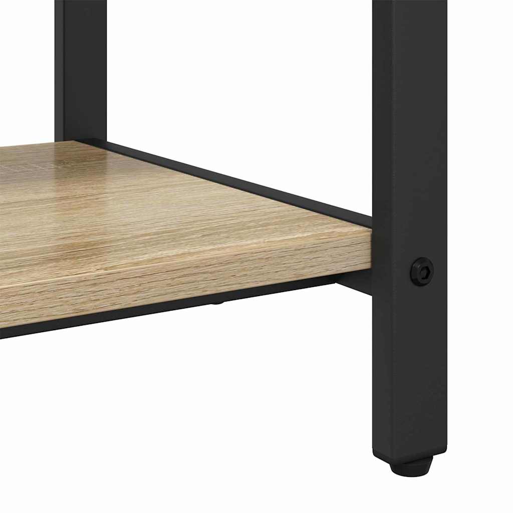 Appendiabiti con lo scaffale Rovere Sonoma 95 x 34 x 184 cm