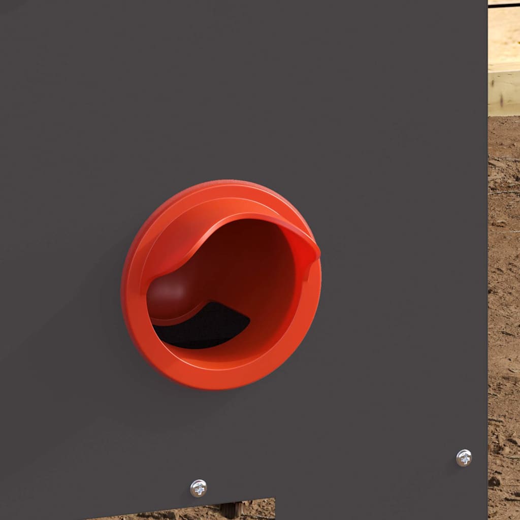 Feeder per pollo 2 Nero 40,5 x 25 x 38 cm 20 kg