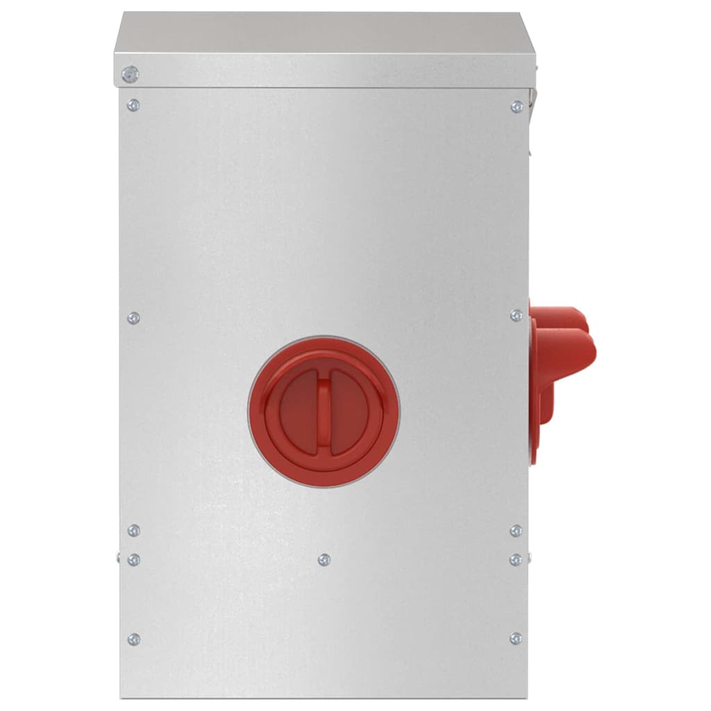 Feeder per pollo 2 Argento 40,5 x 25 x 38 cm 20 kg