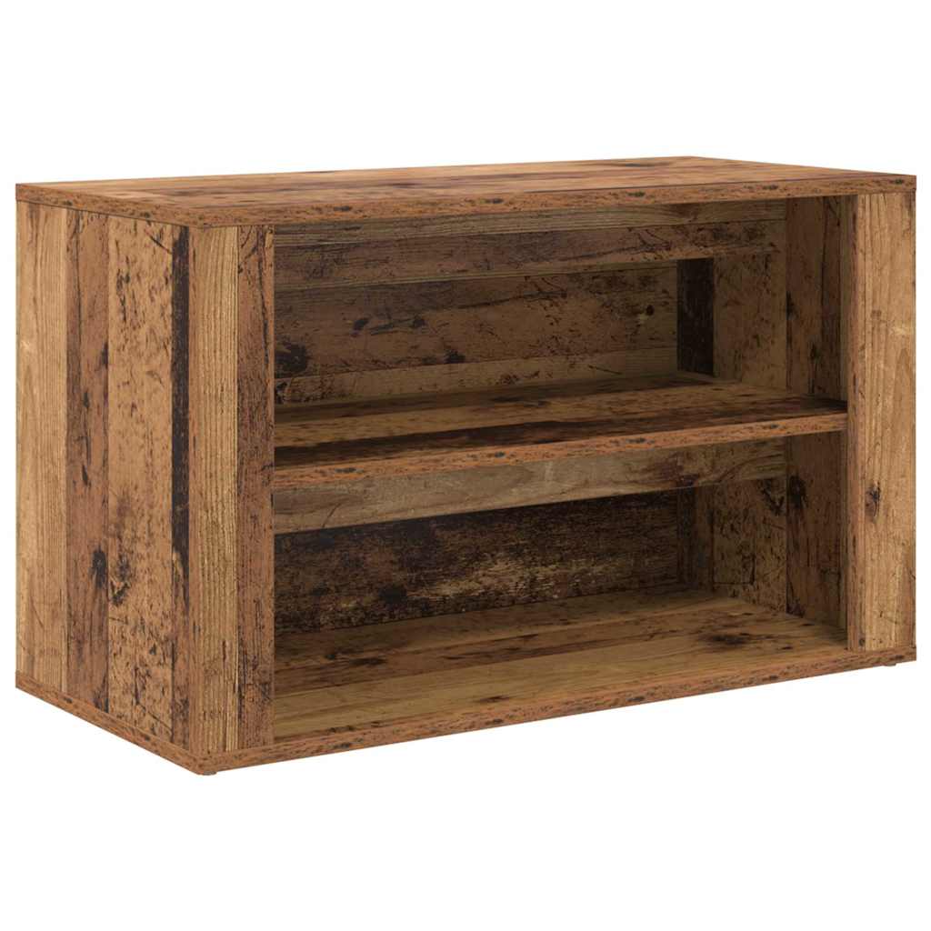 Scarpiera 75 x 35 x 45 cm Legno ingegnerizzato Legno vecchio