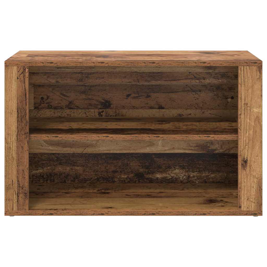 Scarpiera 75 x 35 x 45 cm Legno ingegnerizzato Legno vecchio