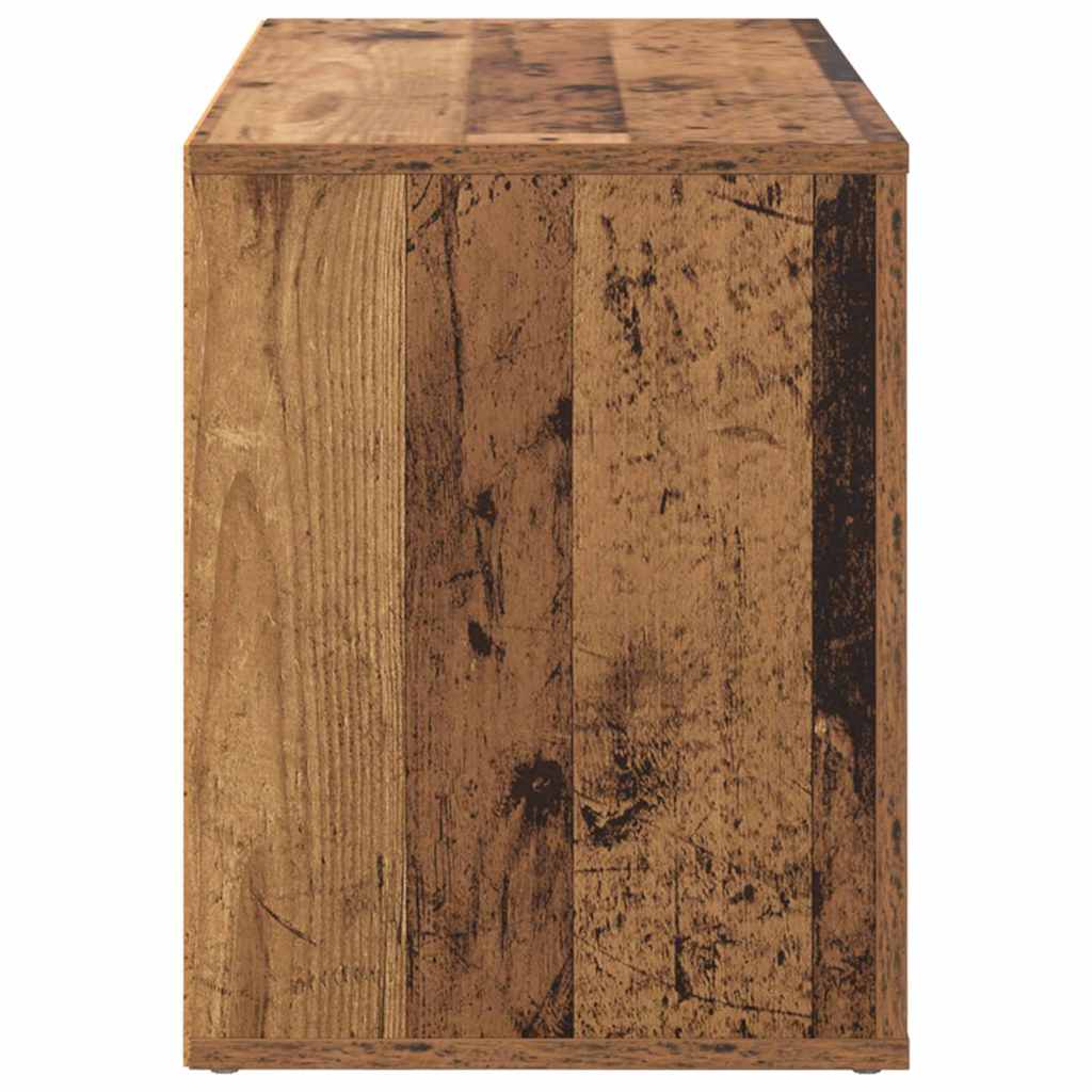Scarpiera 75 x 35 x 45 cm Legno ingegnerizzato Legno vecchio