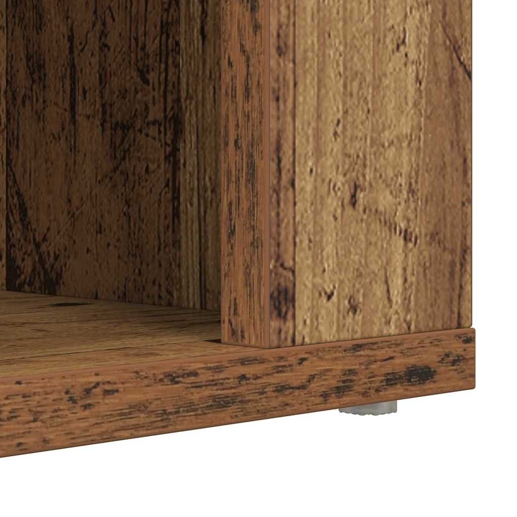 Scarpiera 75 x 35 x 45 cm Legno ingegnerizzato Legno vecchio