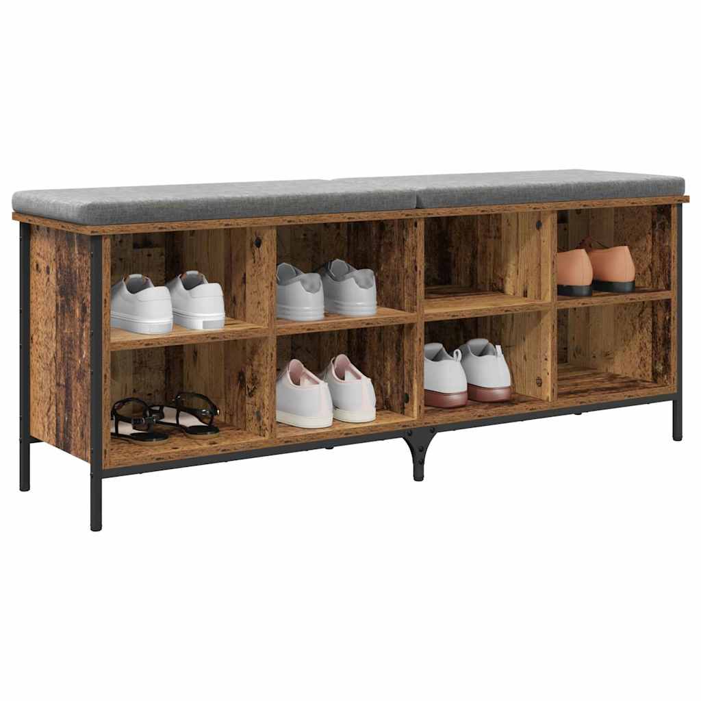 Mobile per scarpe 131 x 35 x 50 cm Legno ingegnerizzato e ferro