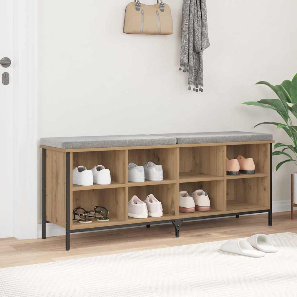 Mobile per scarpe 131 x 35 x 50 cm Legno ingegnerizzato e ferro