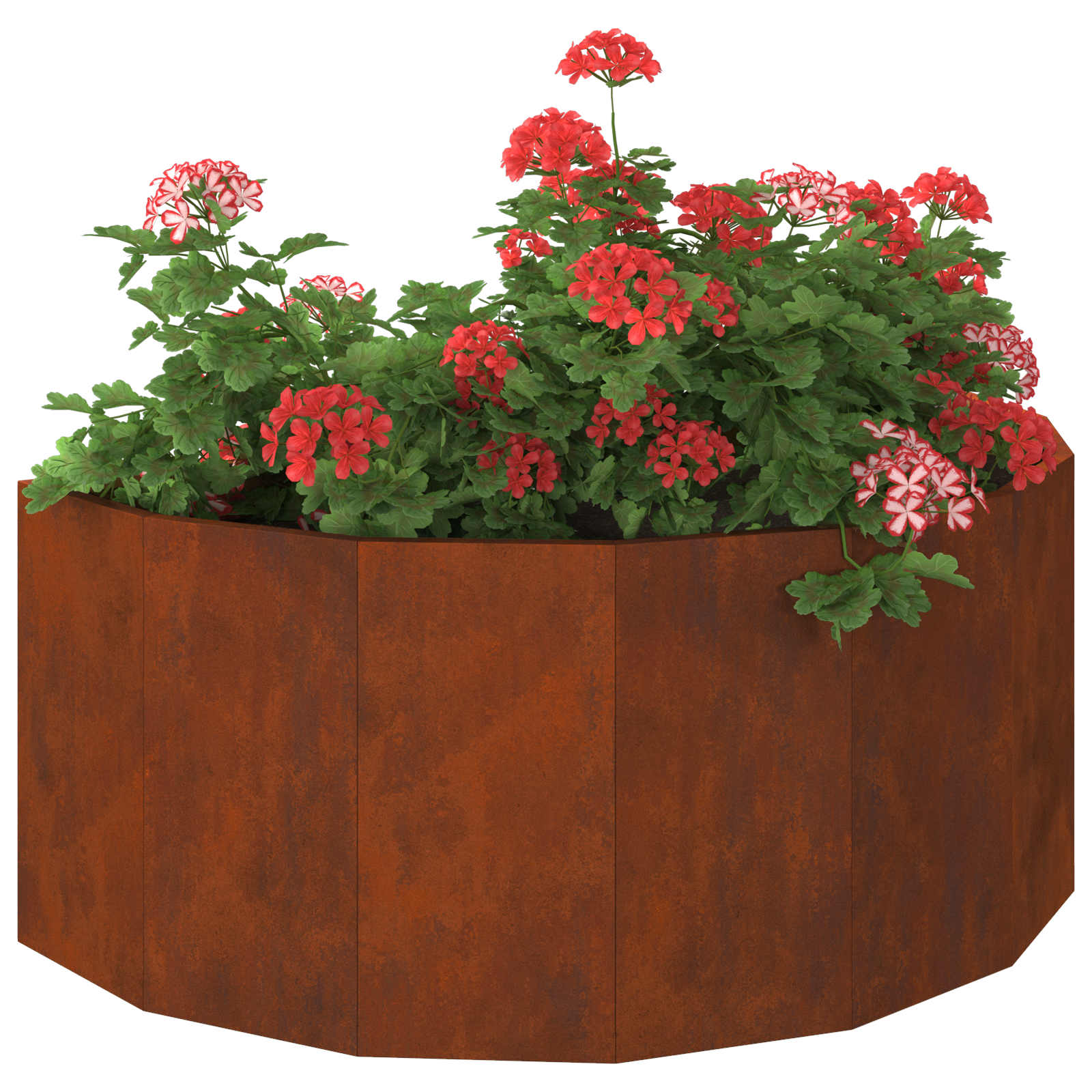 Fioriera Ruggine 90 x 45 x 35 cm
