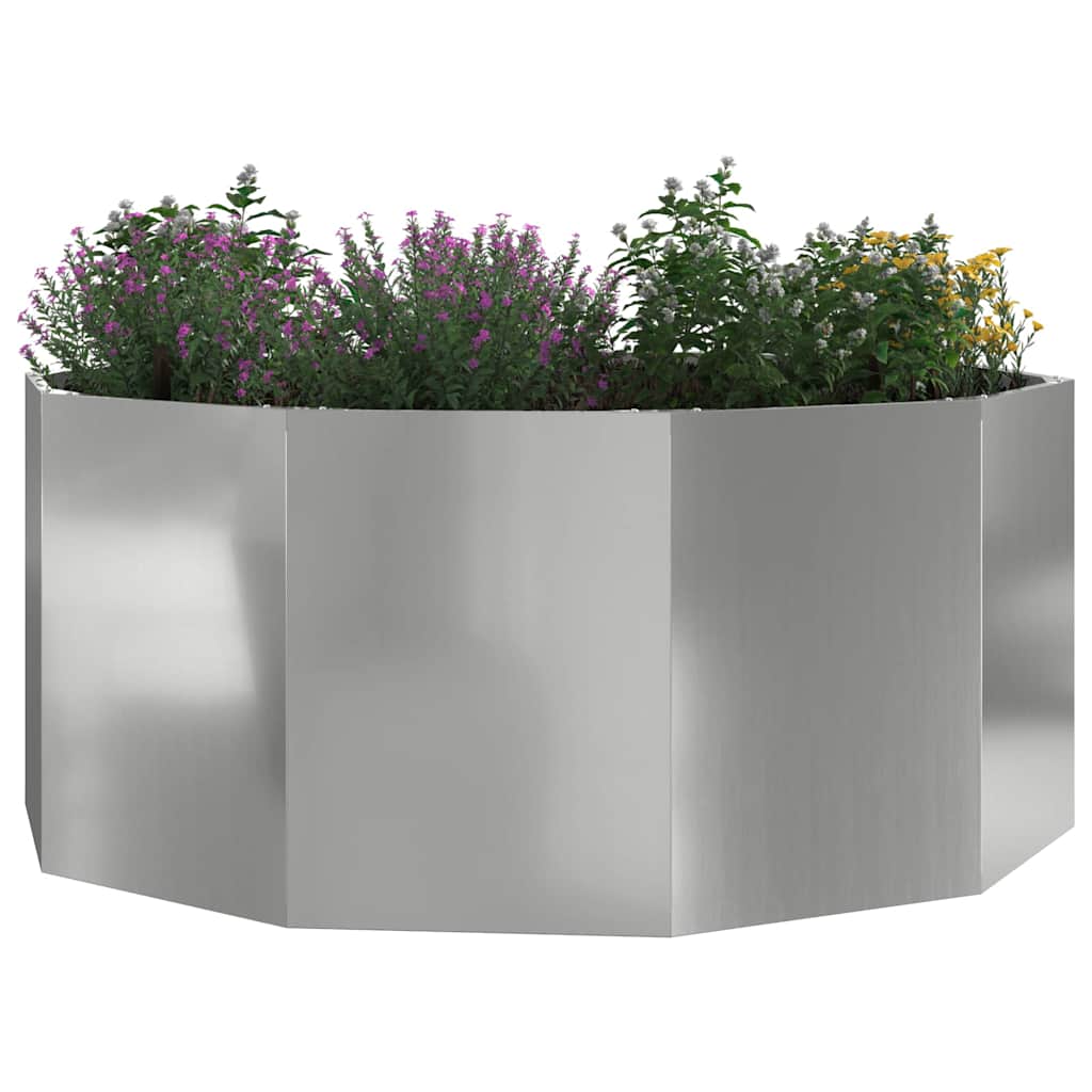 Fioriera Argento 120 x 120 x 50 cm Acciaio zincato
