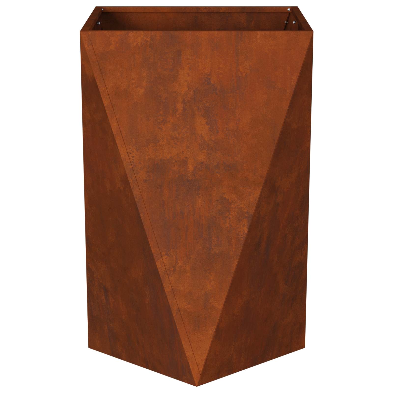 Fioriera Ruggine 50 x 50 x 75 cm