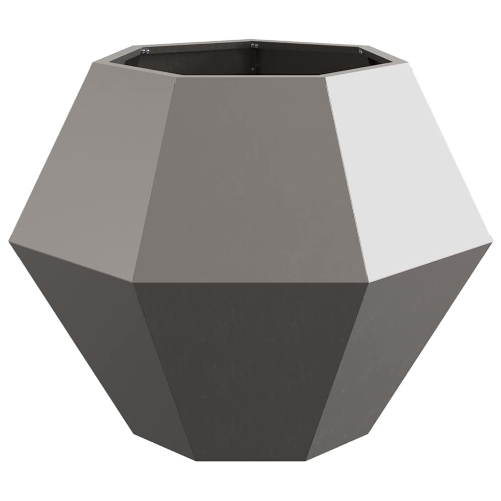 Fioriera Ruggine 75 x 75 x 60 cm Acciaio Corten