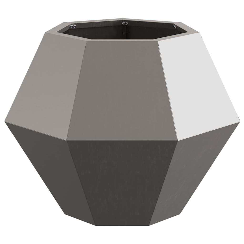 Fioriera Ruggine 50 x 50 x 40 cm Acciaio Corten