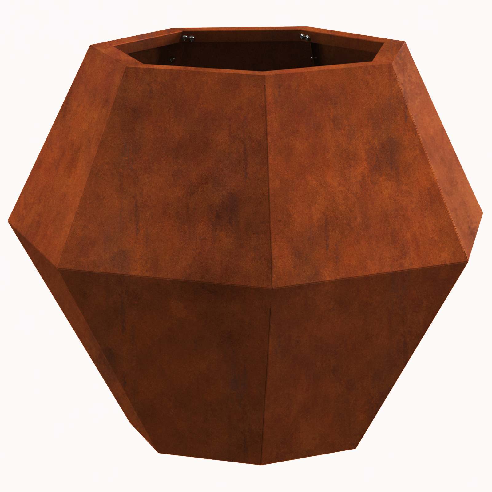 Fioriera Ruggine 50 x 50 x 40 cm Acciaio Corten