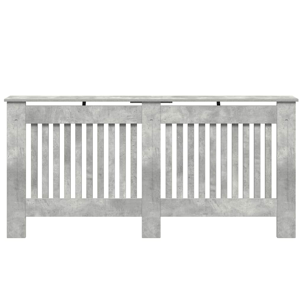 Copertura per radiatori Grigio Cemento 172 x 19 x 81,5 cm
