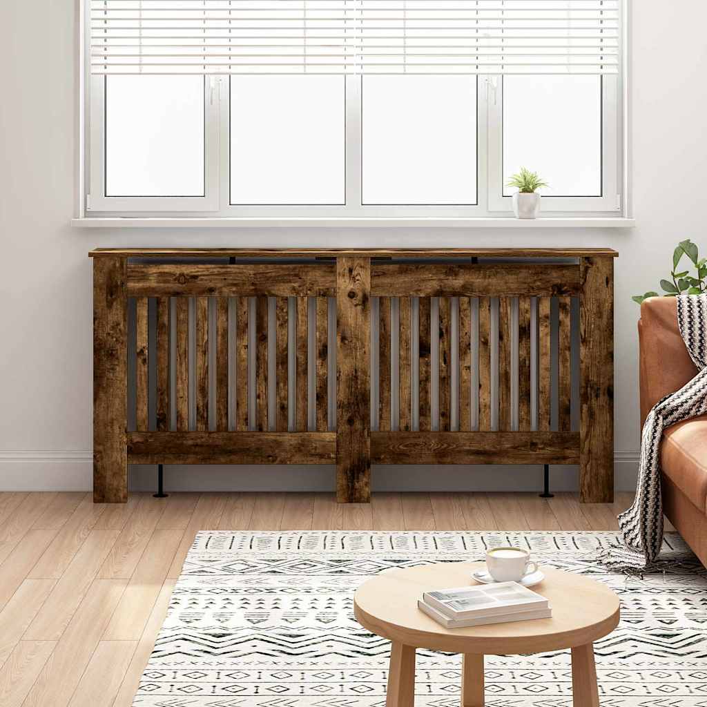 Copertura per radiatori Rovere Fumo 172 x 19 x 81,5 cm