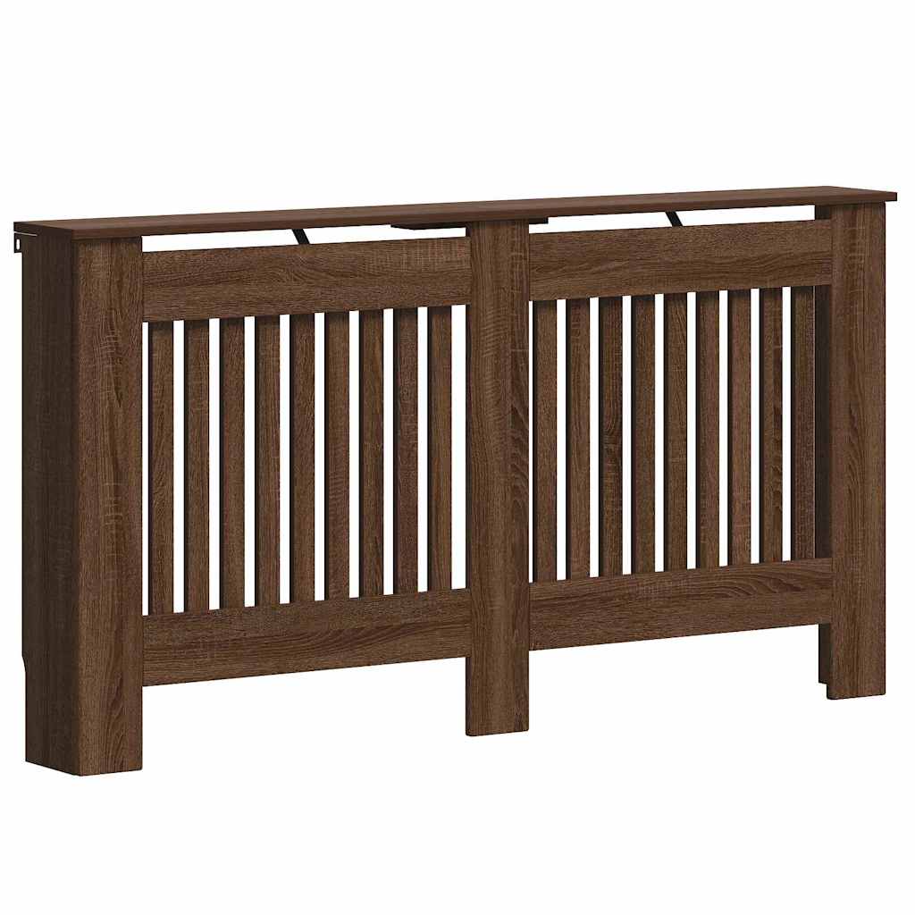 Copertura per radiatori Rovere Marrone 152 x 19 x 81,5 cm