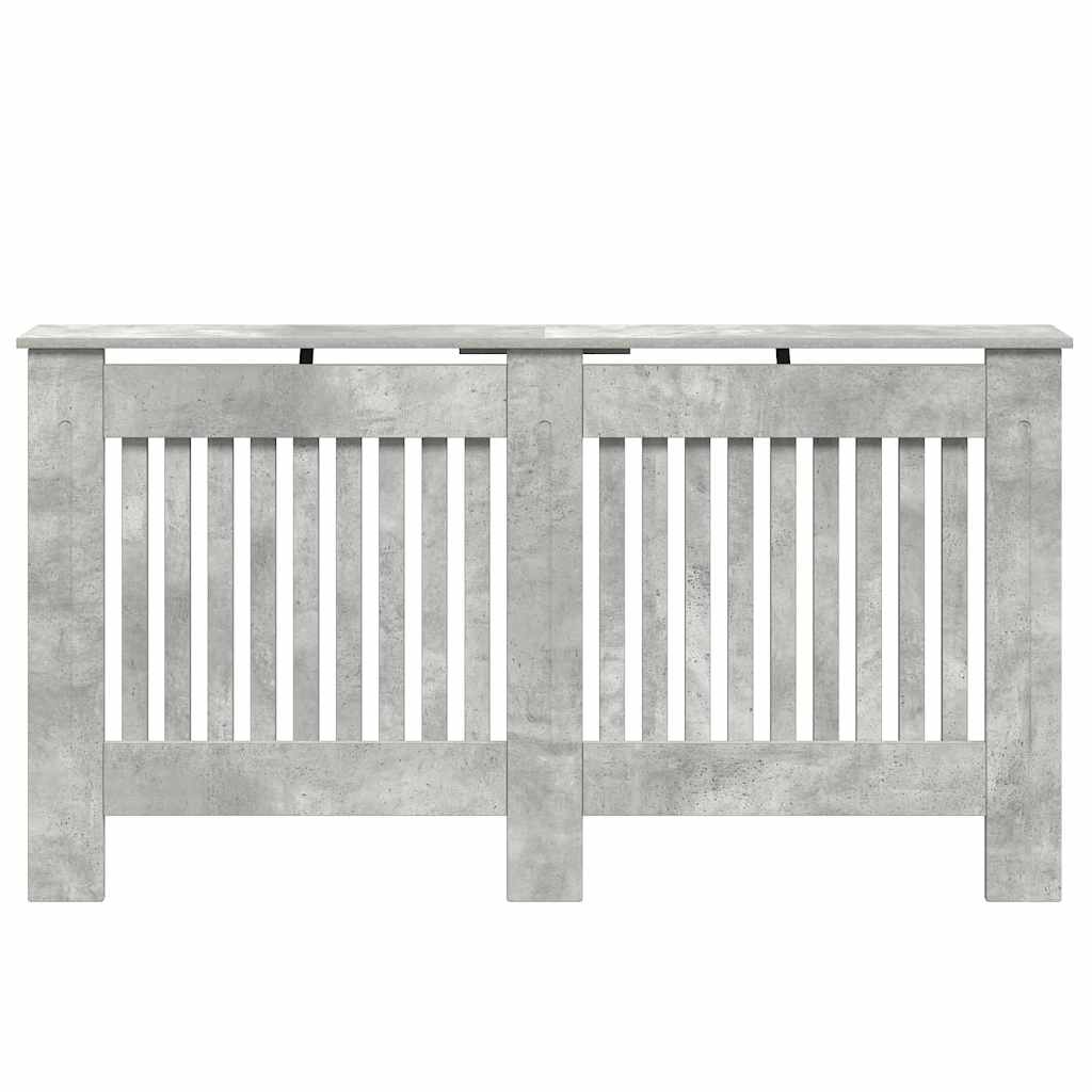 Copertura per radiatori Grigio Cemento 152 x 19 x 81,5 cm