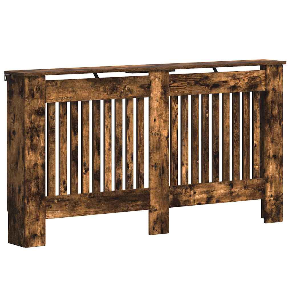 Copertura per radiatori Rovere Fumo 152 x 19 x 81,5 cm