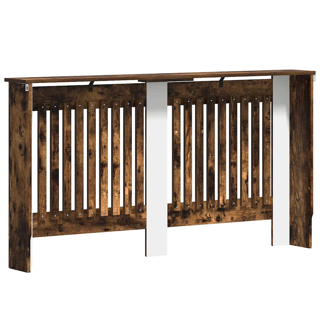 Copertura per radiatori Rovere Fumo 152 x 19 x 81,5 cm