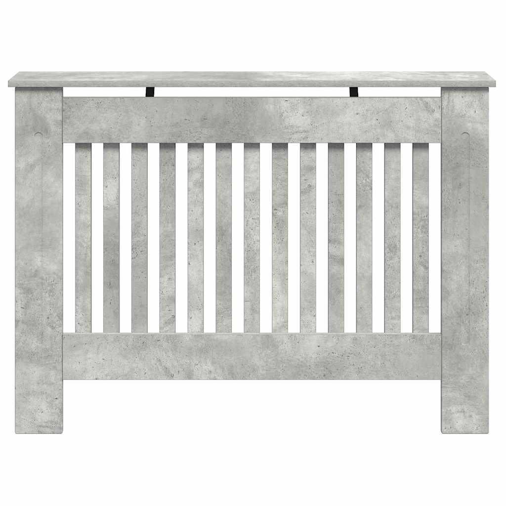 Copertura per radiatori Grigio Cemento 112 x 19 x 81,5 cm
