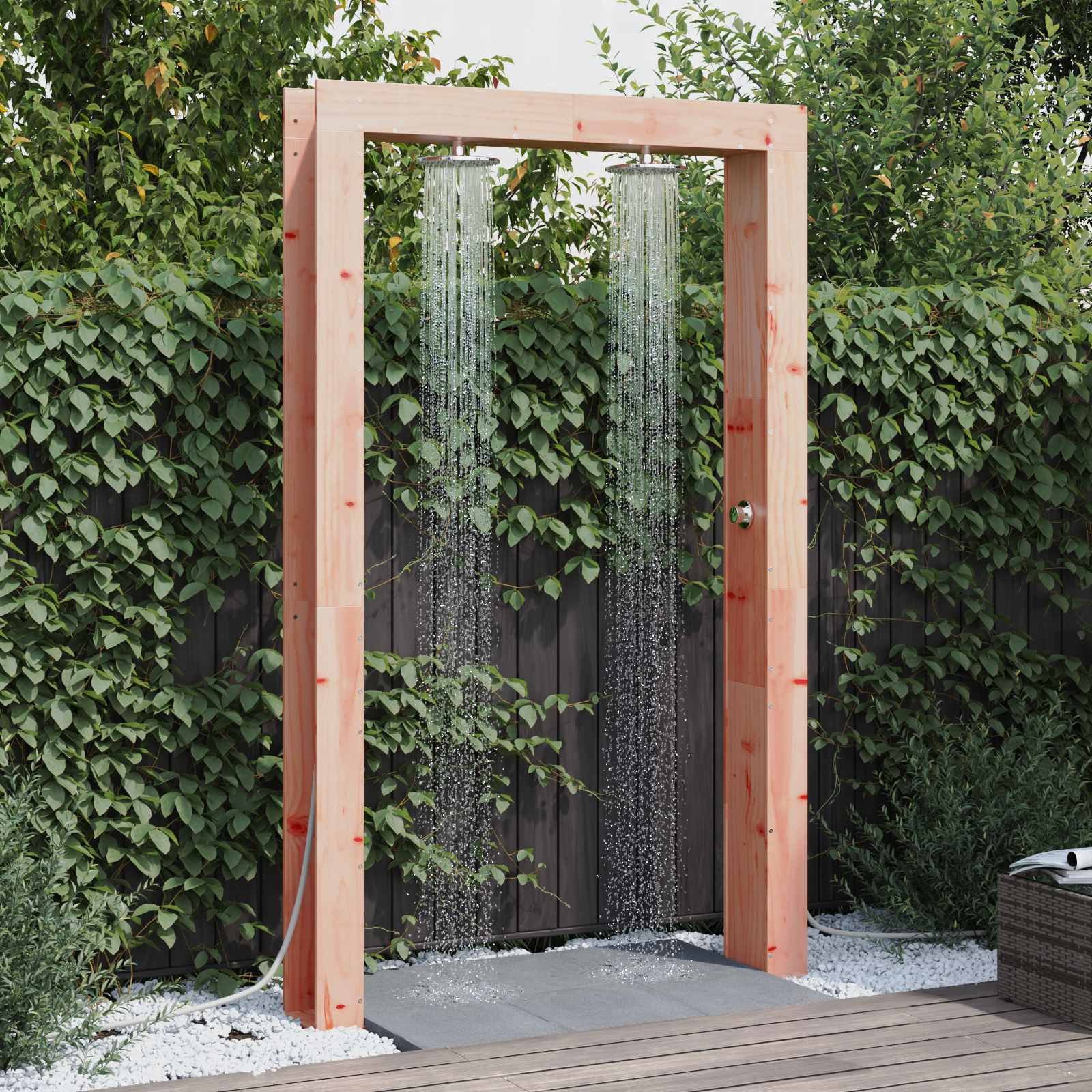 Doccia da esterno 226 cm Naturale