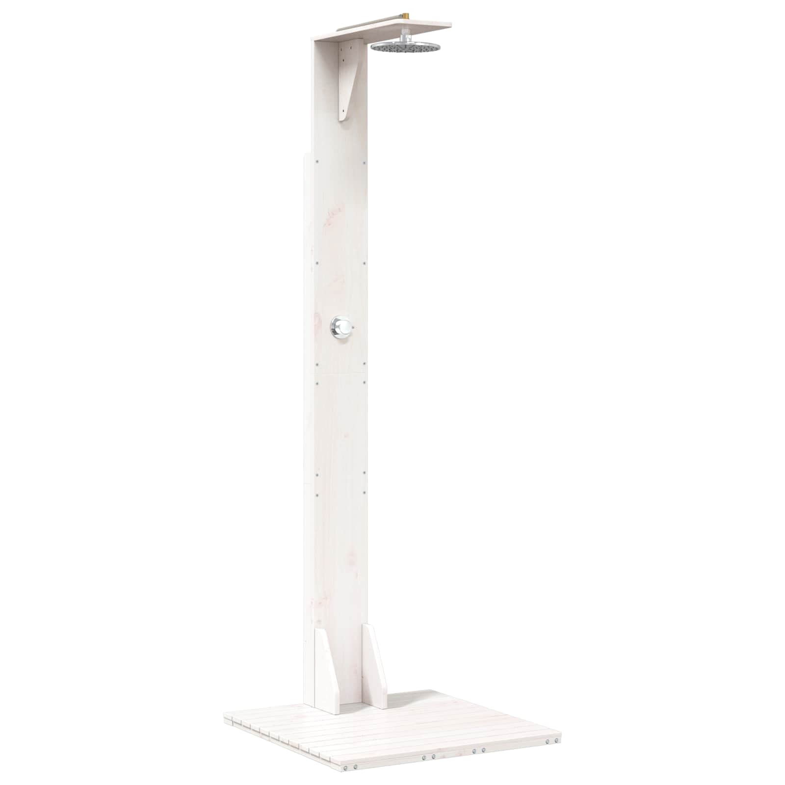 Doccia da esterno 214,5 cm Bianco