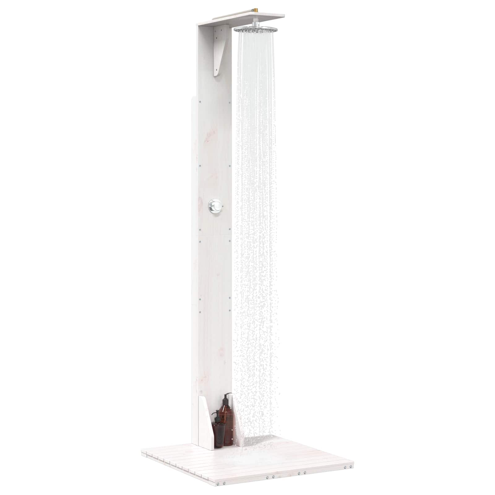 Doccia da esterno 214,5 cm Bianco