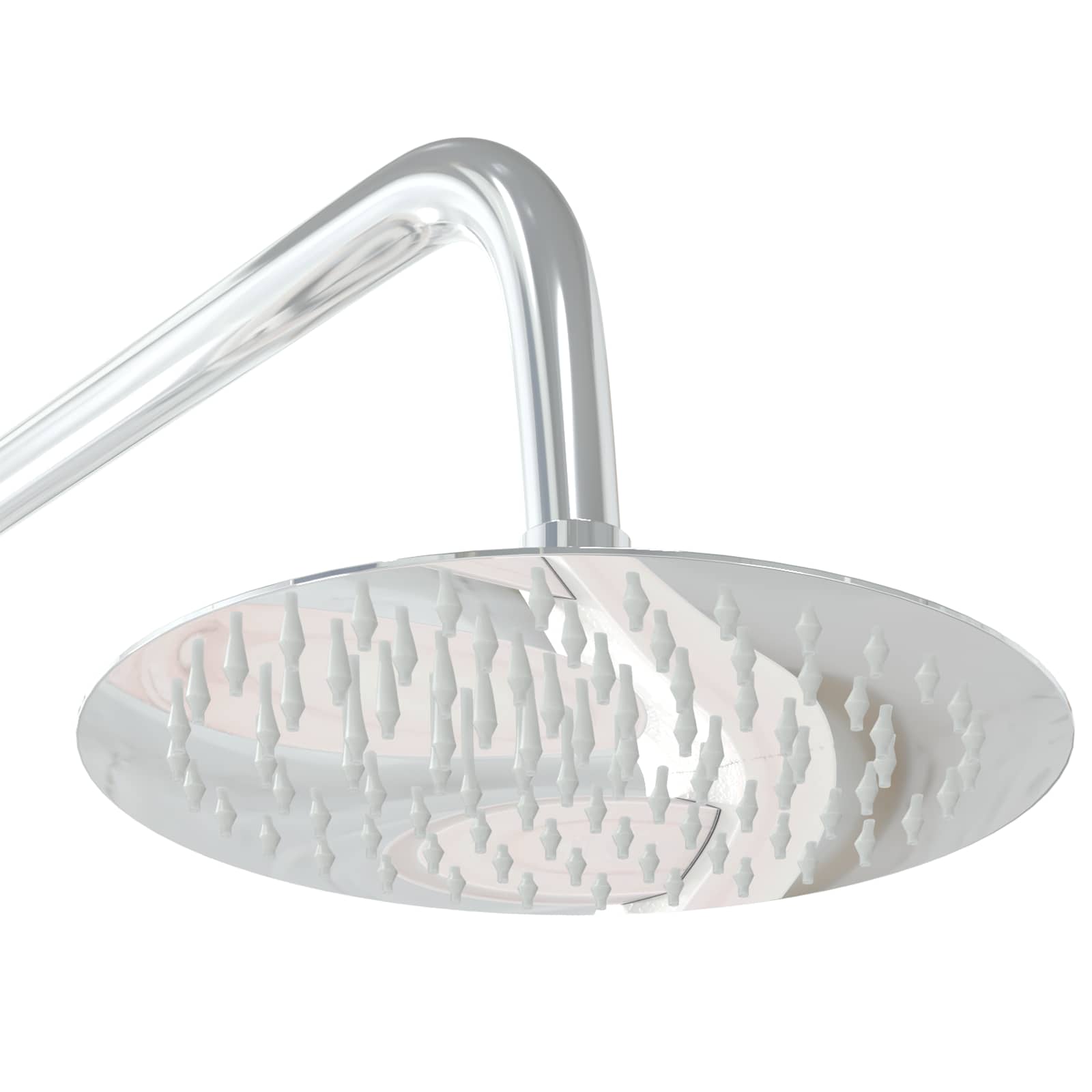 Doccia da esterno 225 cm Legno massello di pino e acciaio inox