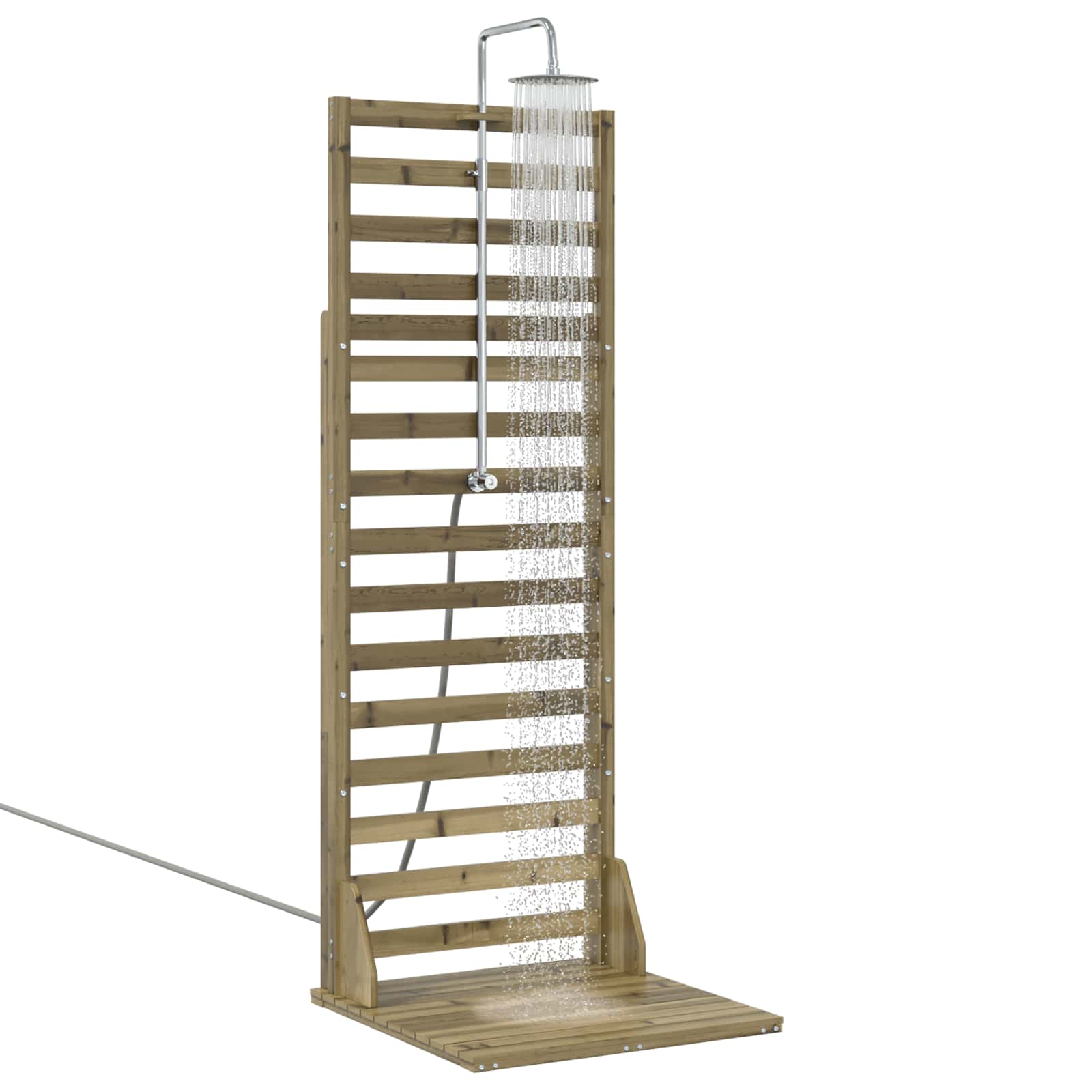 Doccia da esterno 225 cm Naturale