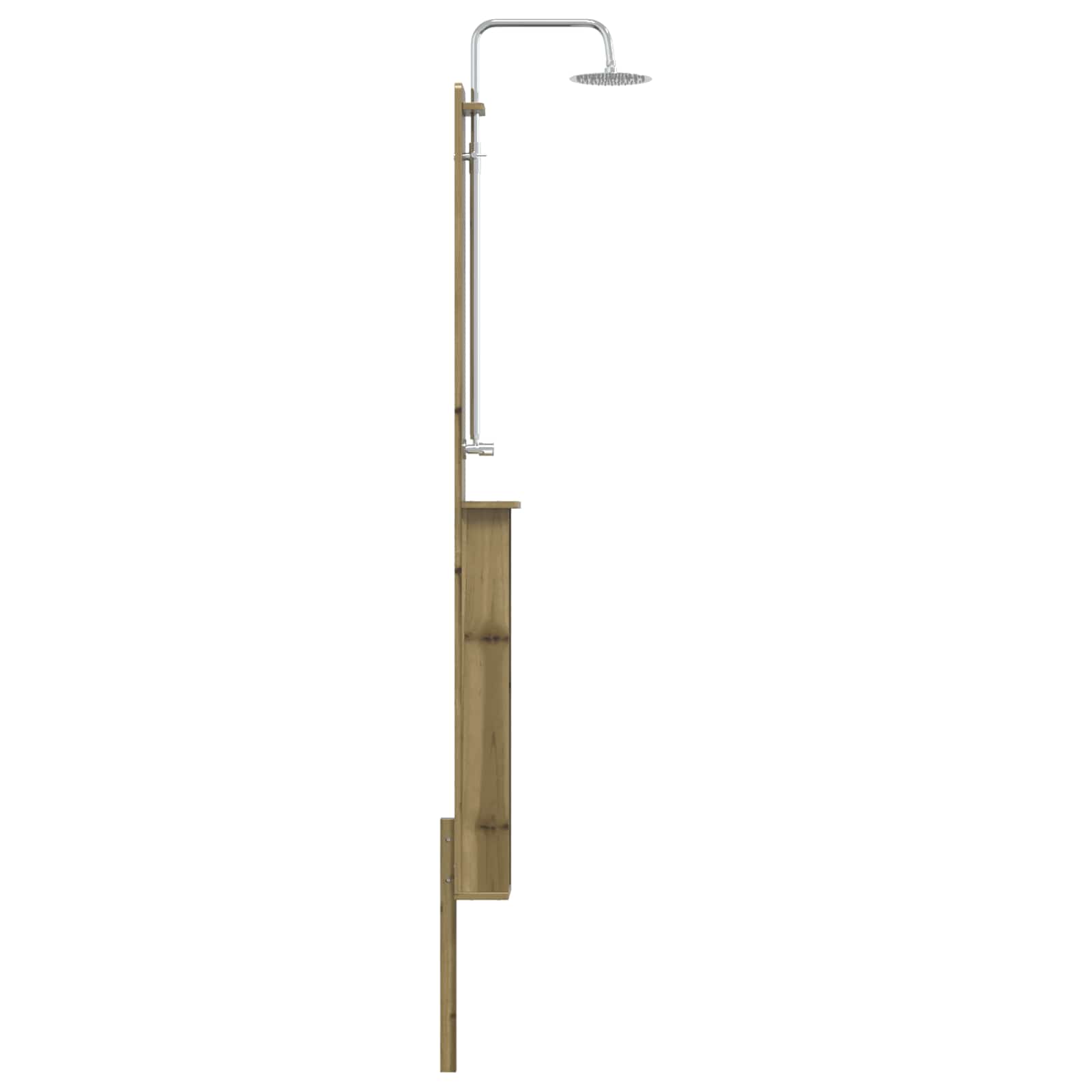 Doccia da esterno 246 cm Naturale