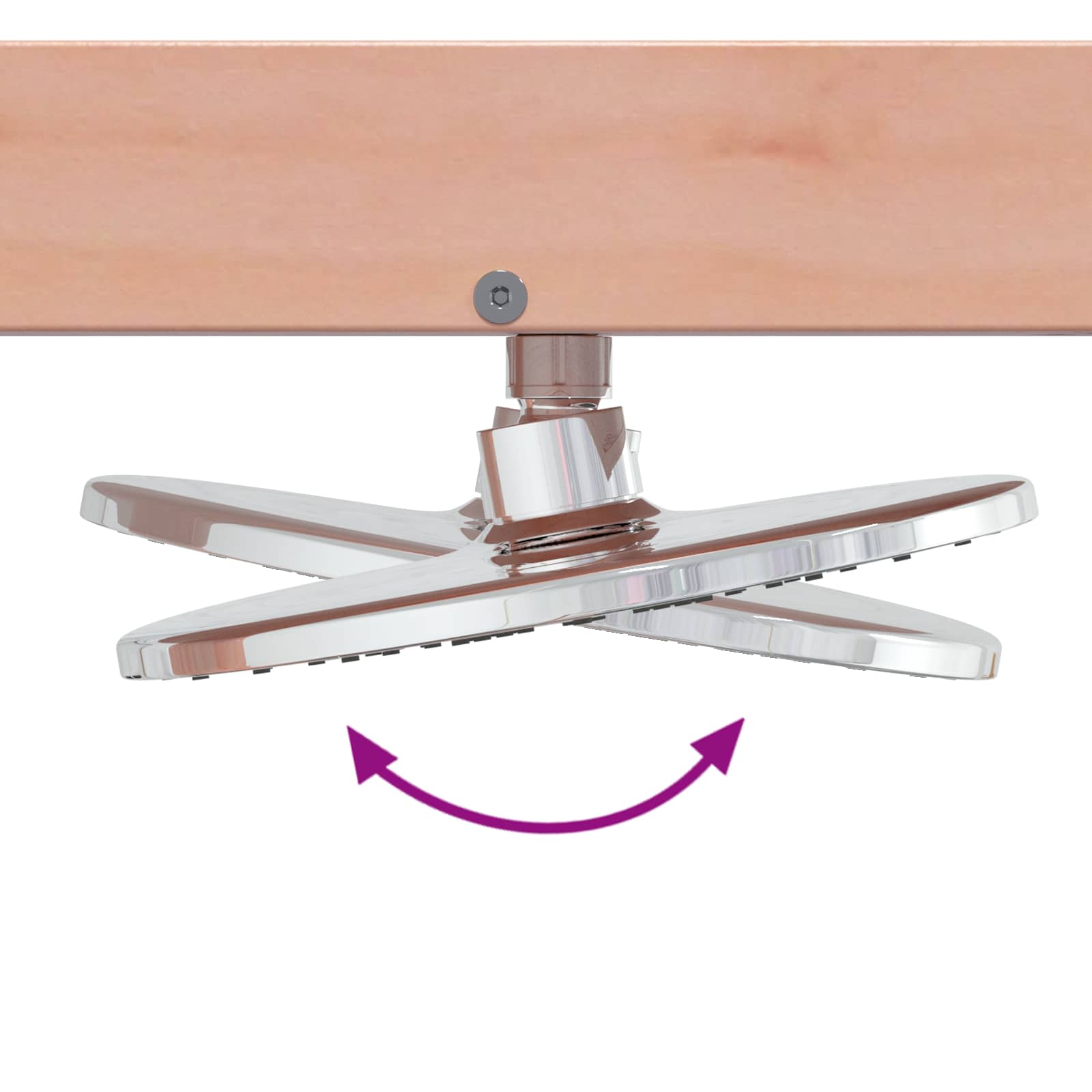Doccia da esterno 210 cm Naturale